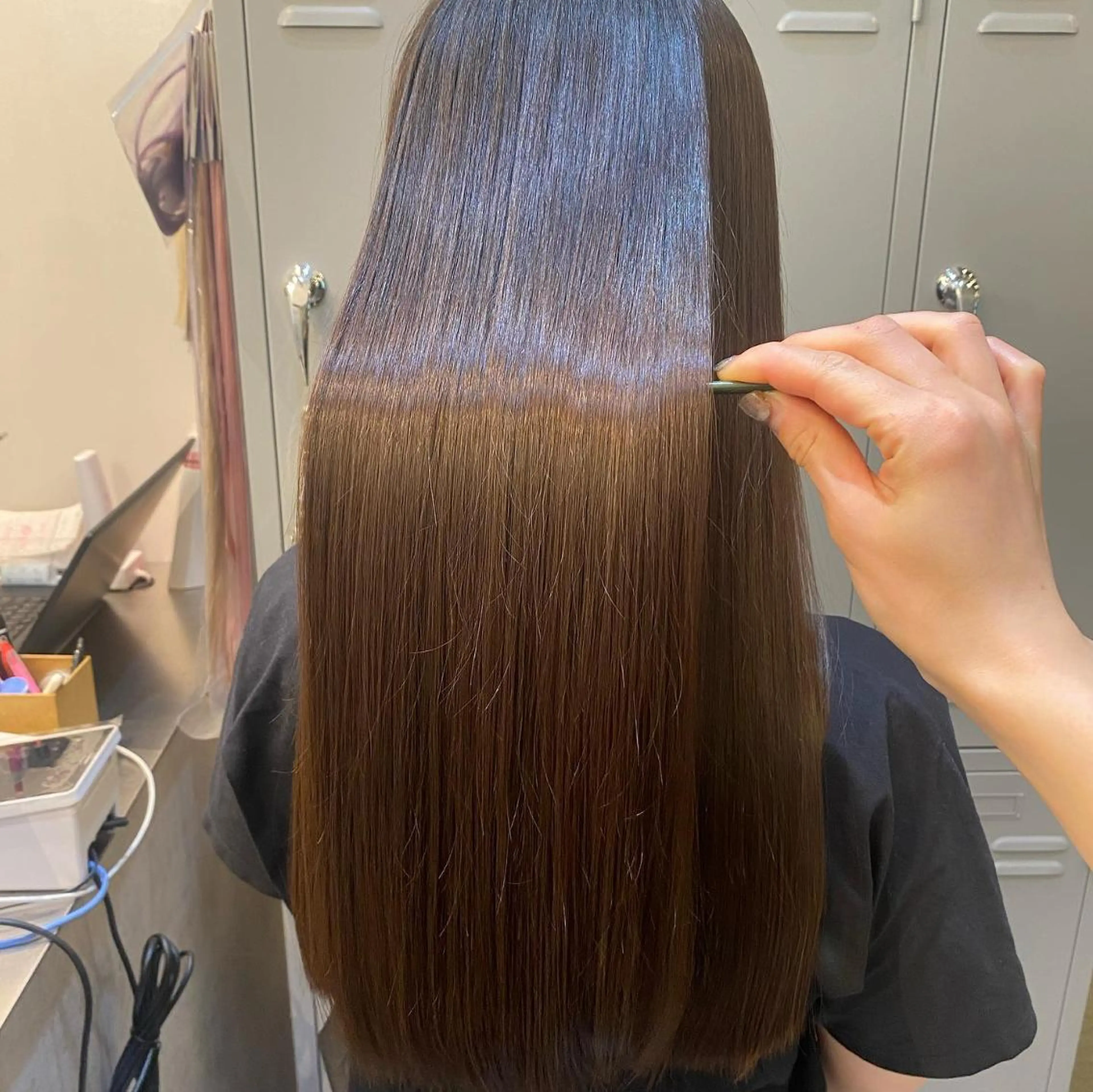 セミロング カラー ヘアアレンジ 🌷愛されヘア🌷 伊藤　万裕のヘアスタイル