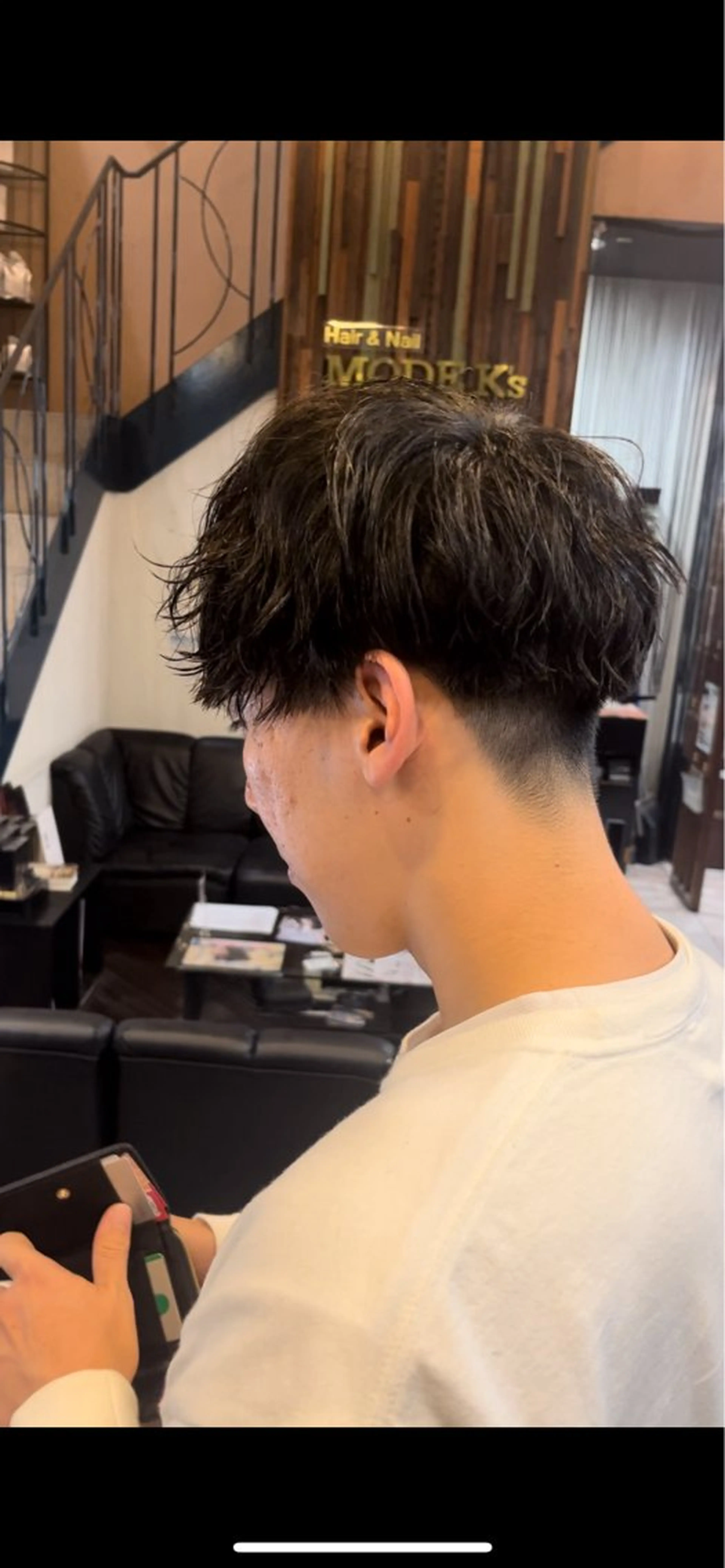 メンズ MODEK's阿倍野 HONOKAのヘアスタイル