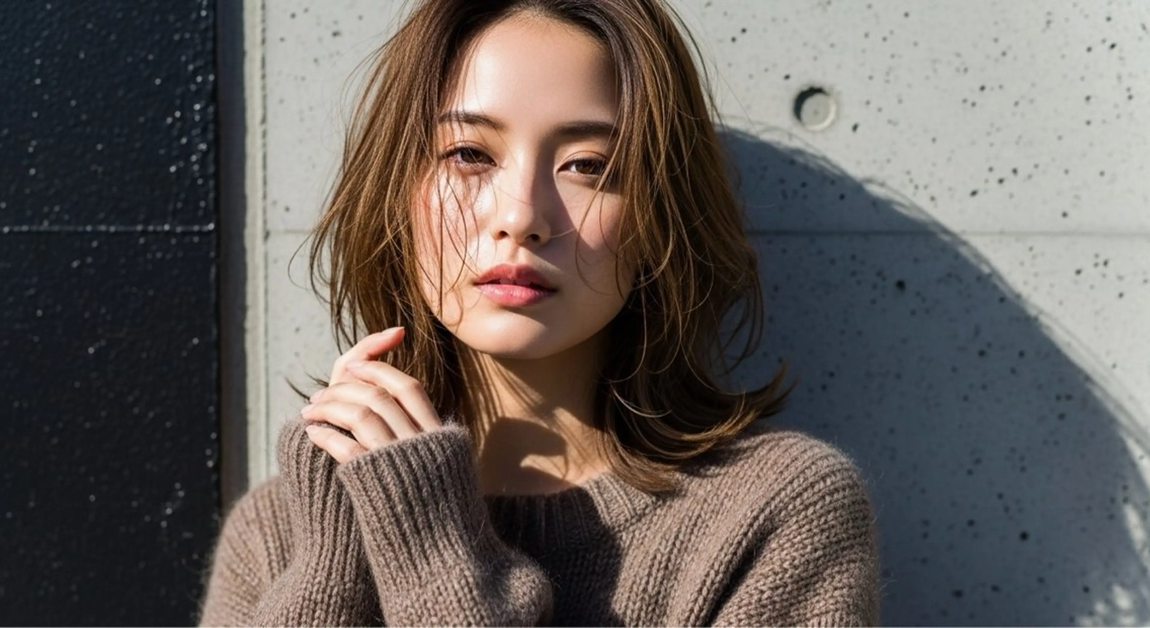 ミディアム ヘアカラー トリートメント LOVESTOIKE 堂本のヘアスタイル