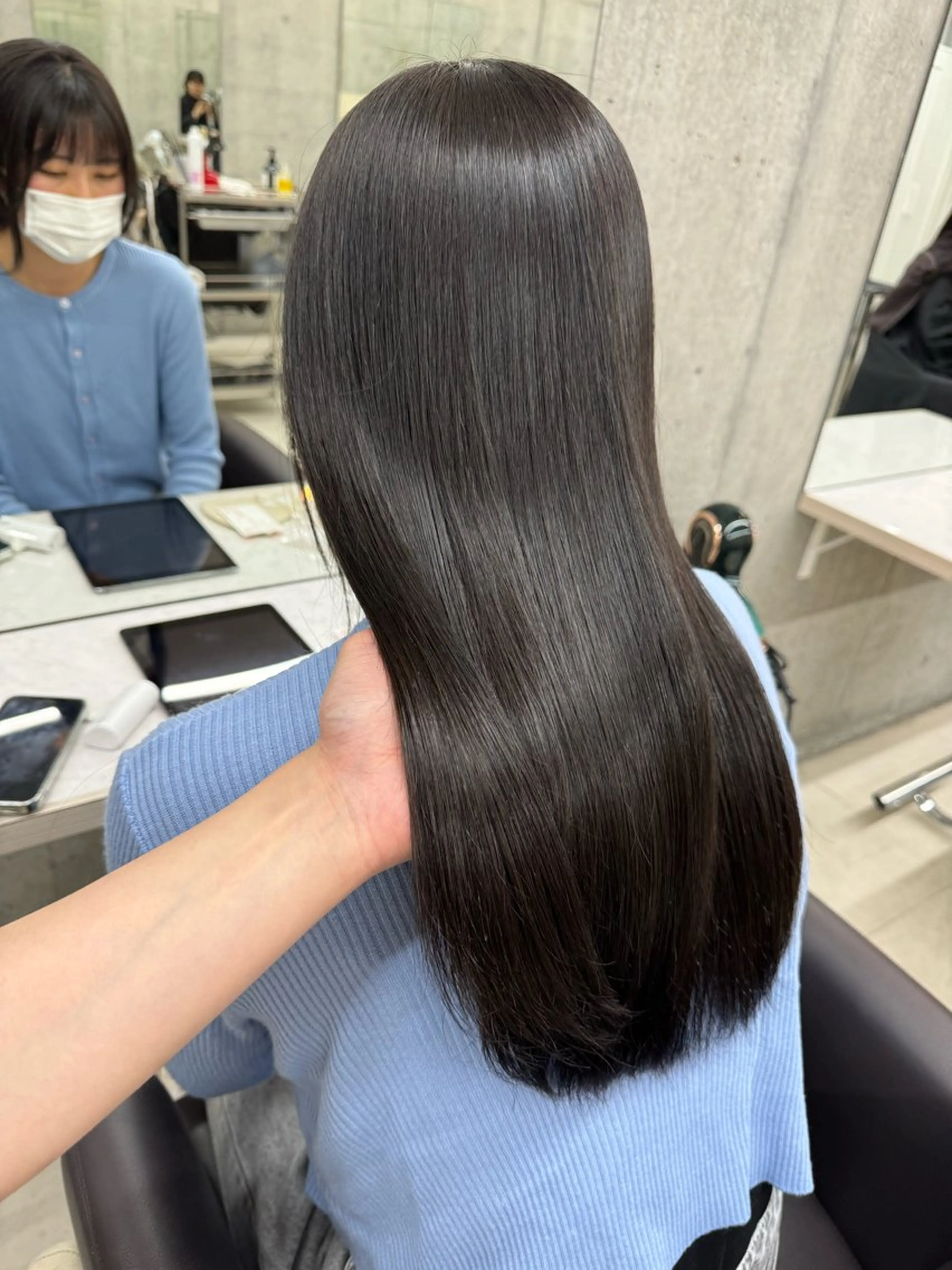 ロング Clore所属・うる艶ヘア♡韓国好き 透明感　shotaのヘアスタイル
