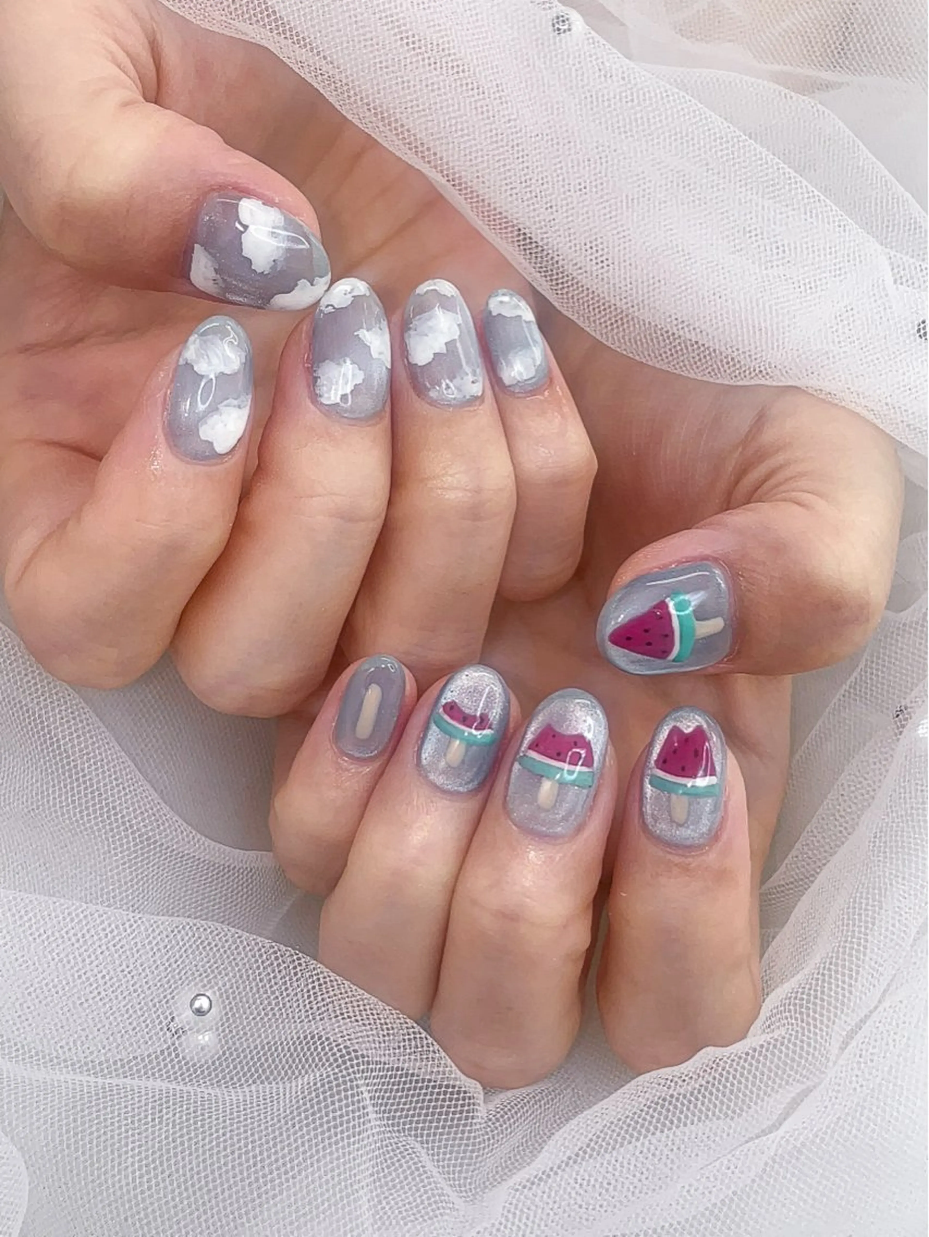 ネイル ハンドネイル 五十嵐 美智のネイルデザイン