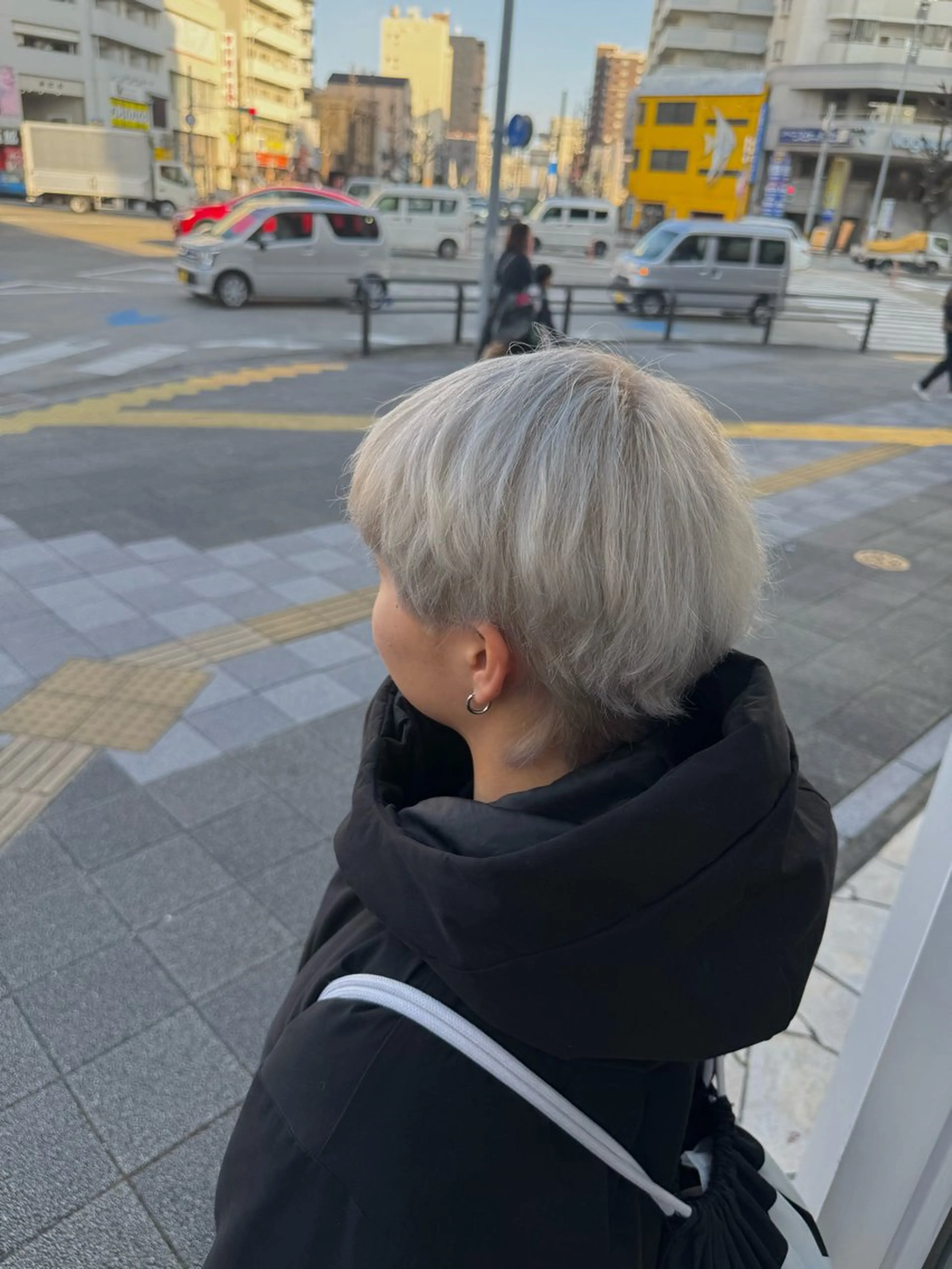 ショート カラー ヘアアレンジ ヘアカラー WEST O LAND所属・若尾 貴斗のヘアスタイル