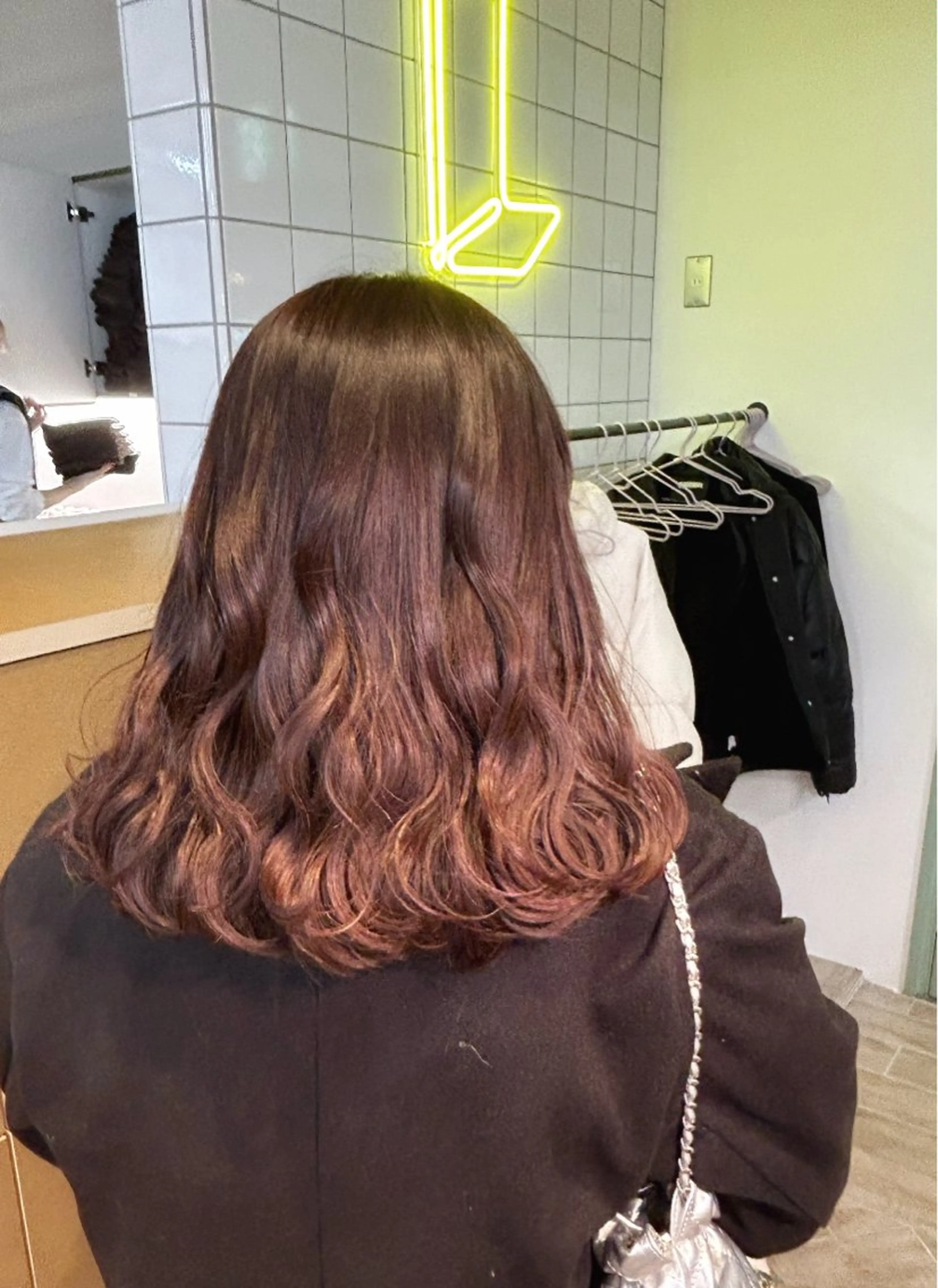 ミディアム 韓国風レイヤー/新潟 /小新/愛咲🎀のヘアスタイル