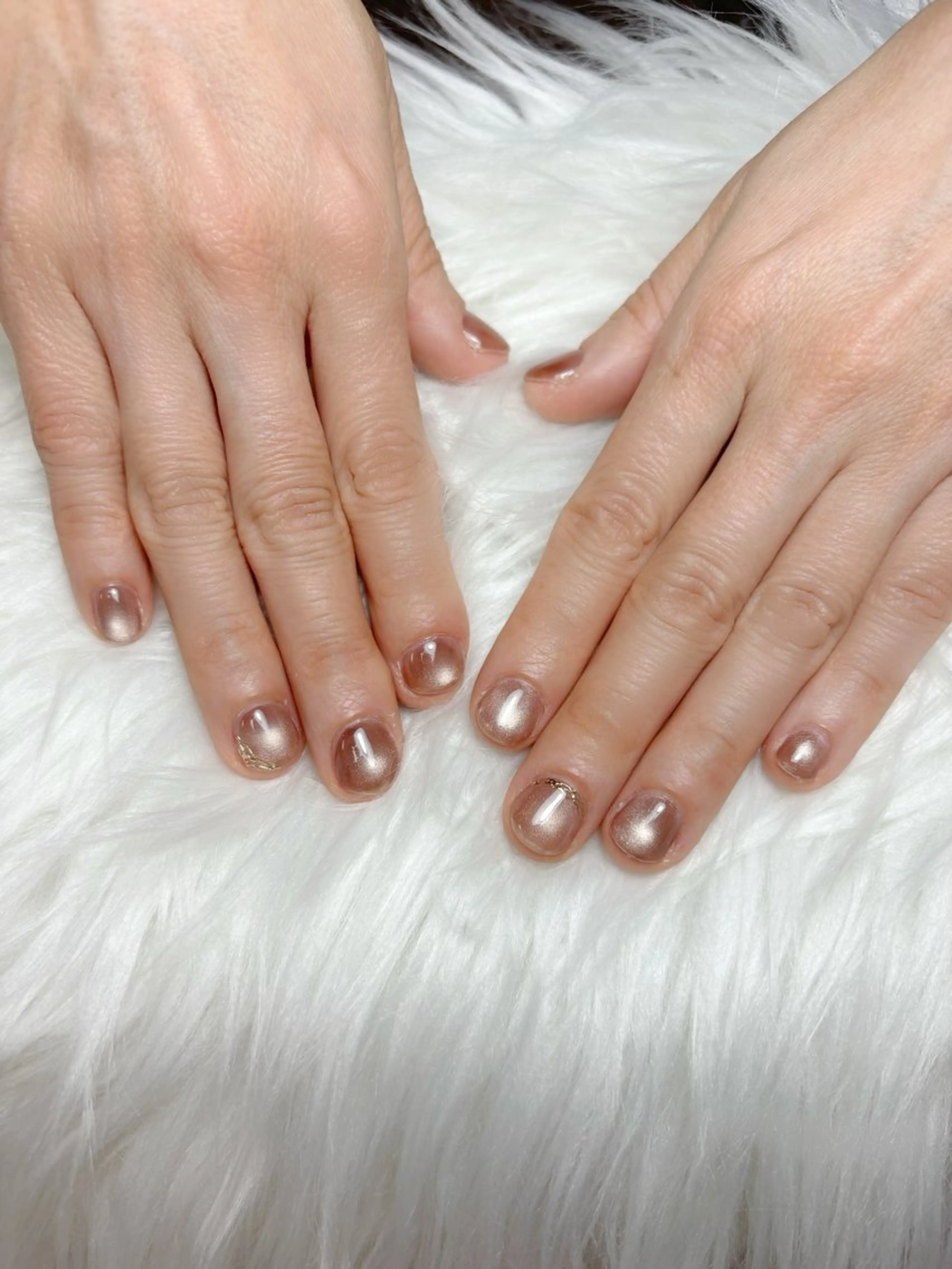 ハンド２本アート(オフなし)の写真