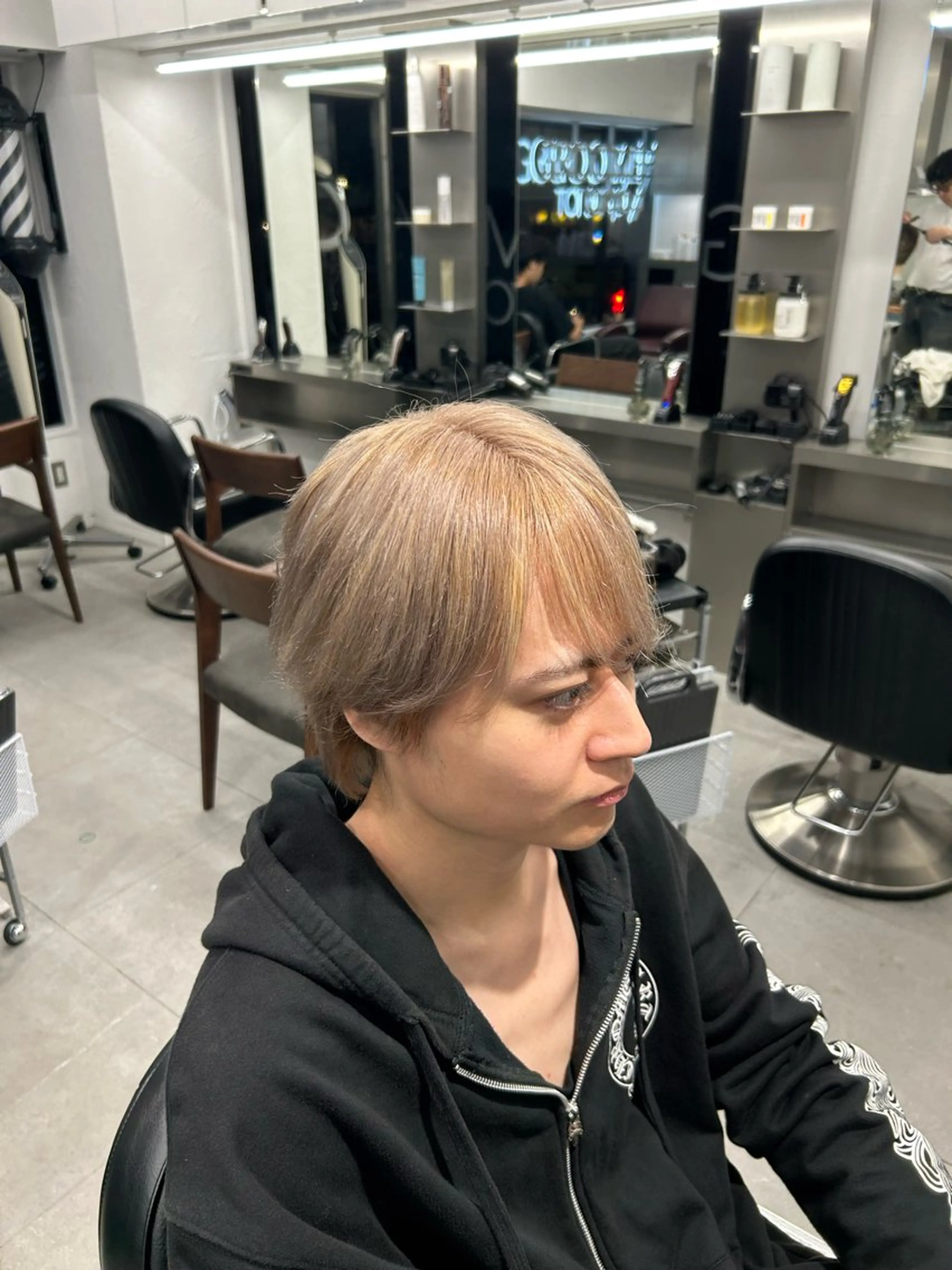 カラー メンズ 村上 結汰のヘアスタイル