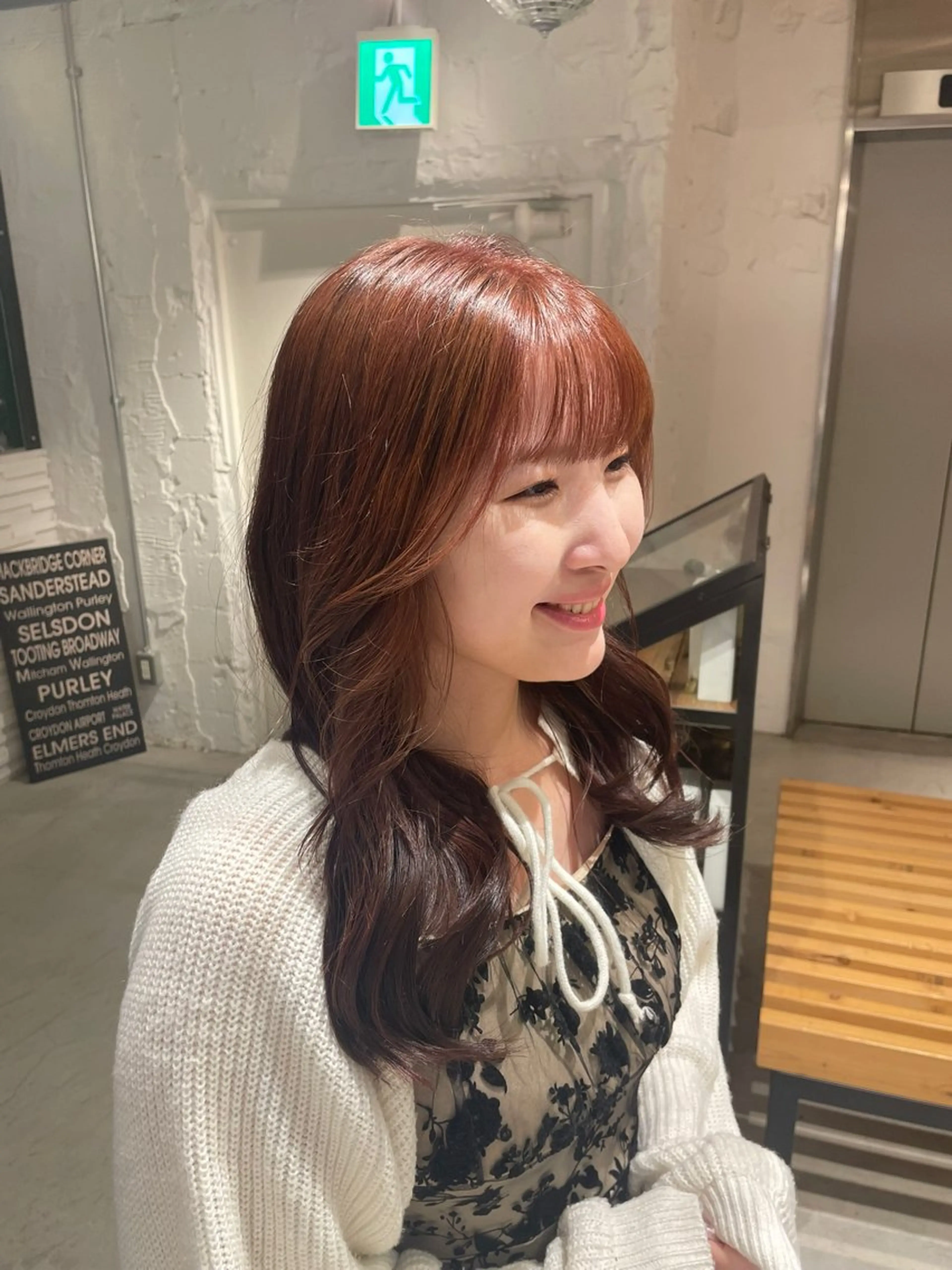 ロング LUNTY NAMBA  難波駅前店所属・🇨🇳ハイトーン ワンホン🇰🇷ななのヘアスタイル