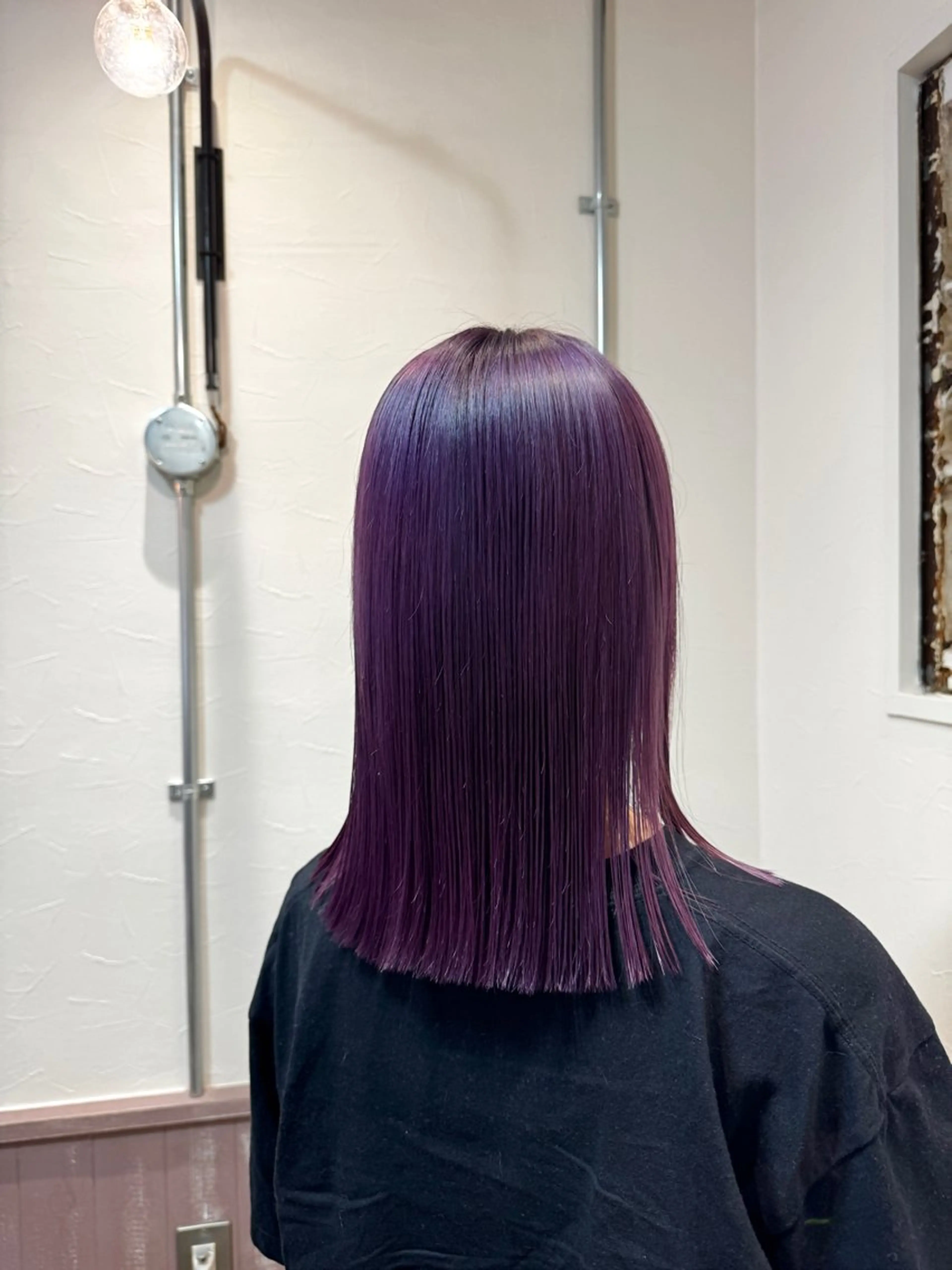 ミディアム カラー カット ヘアカラー 矢場町/ダブルカラー /レイヤー/アリサのヘアスタイル