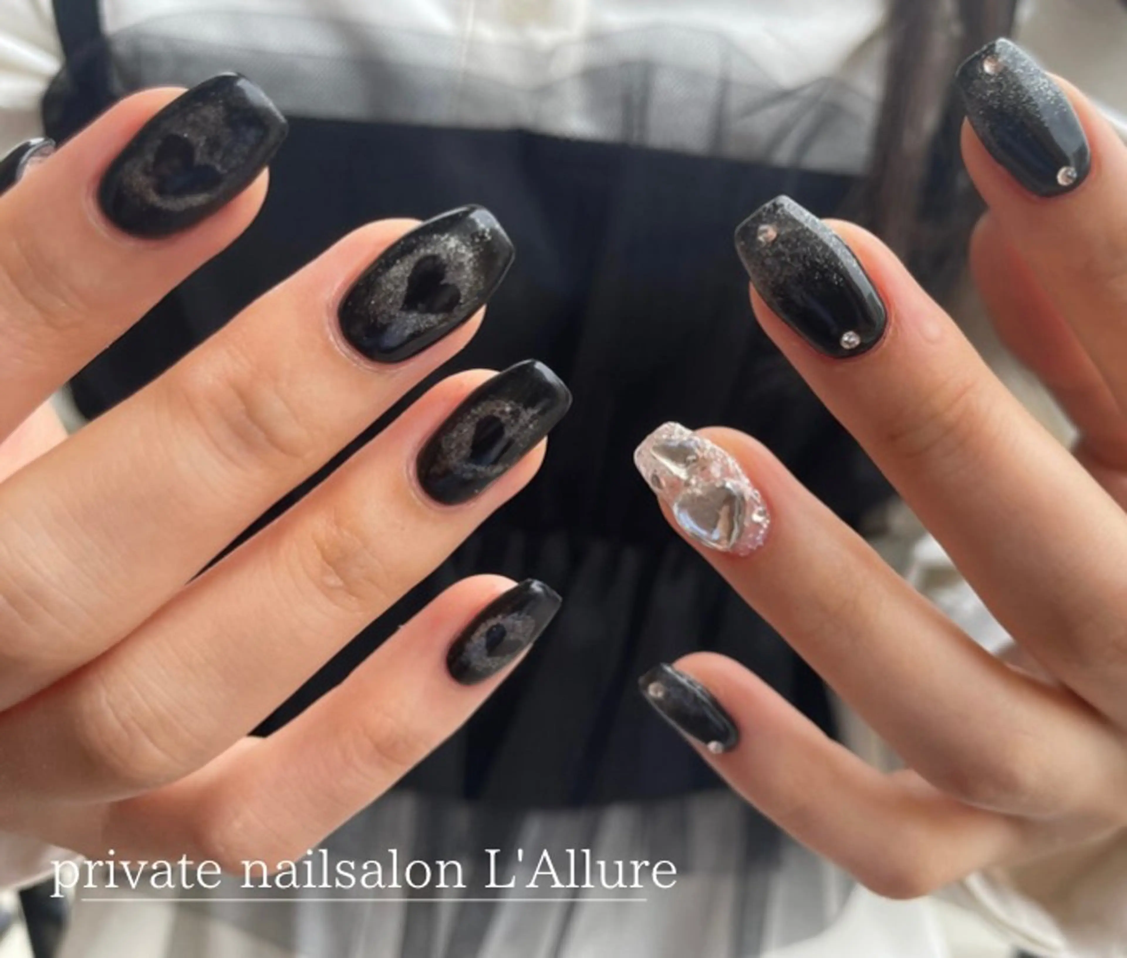 ネイル ハート nailsalon -L'Allure-のネイルデザイン