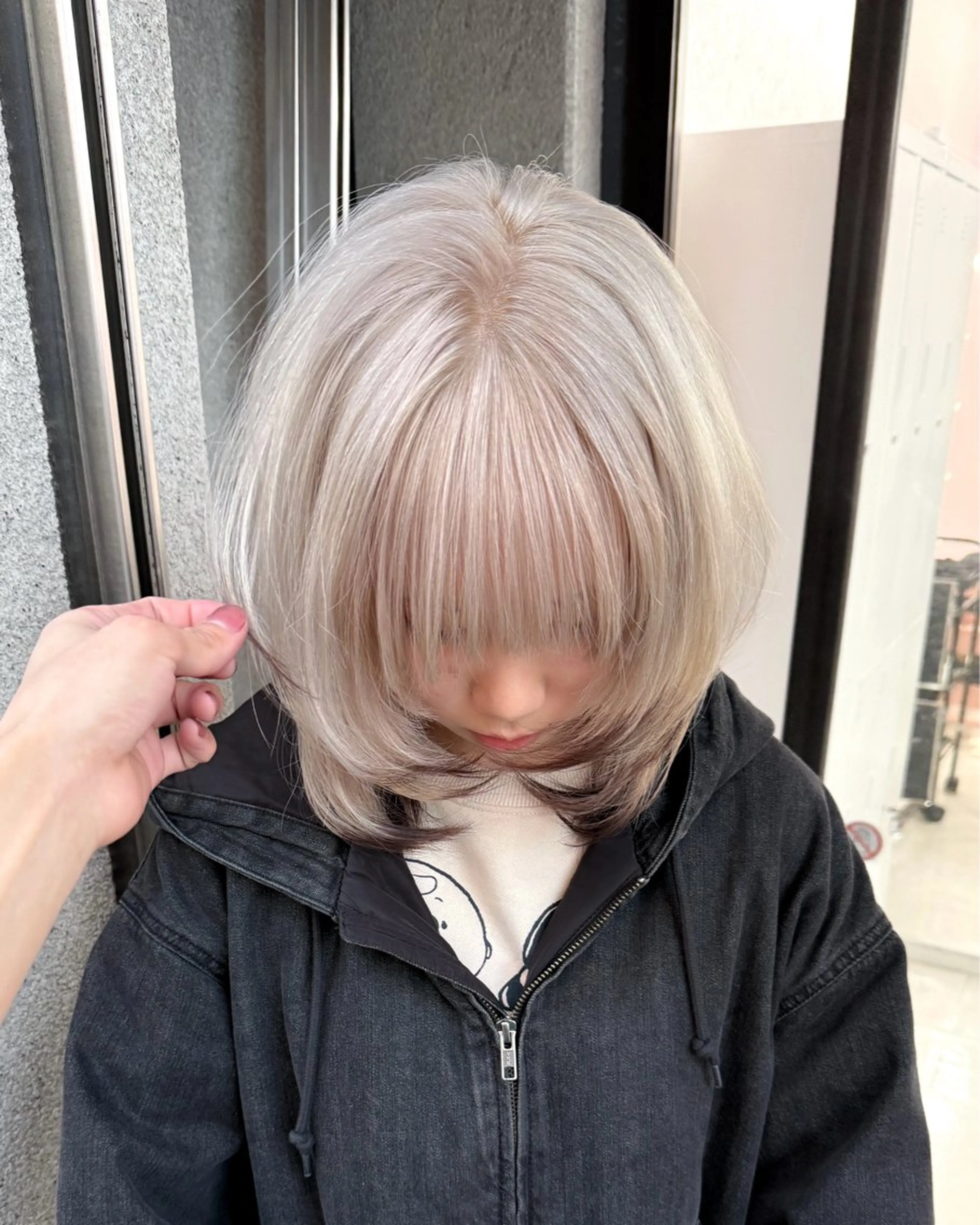 ミディアム カラー 🪞ダメージレス艶 🪞れいのヘアスタイル