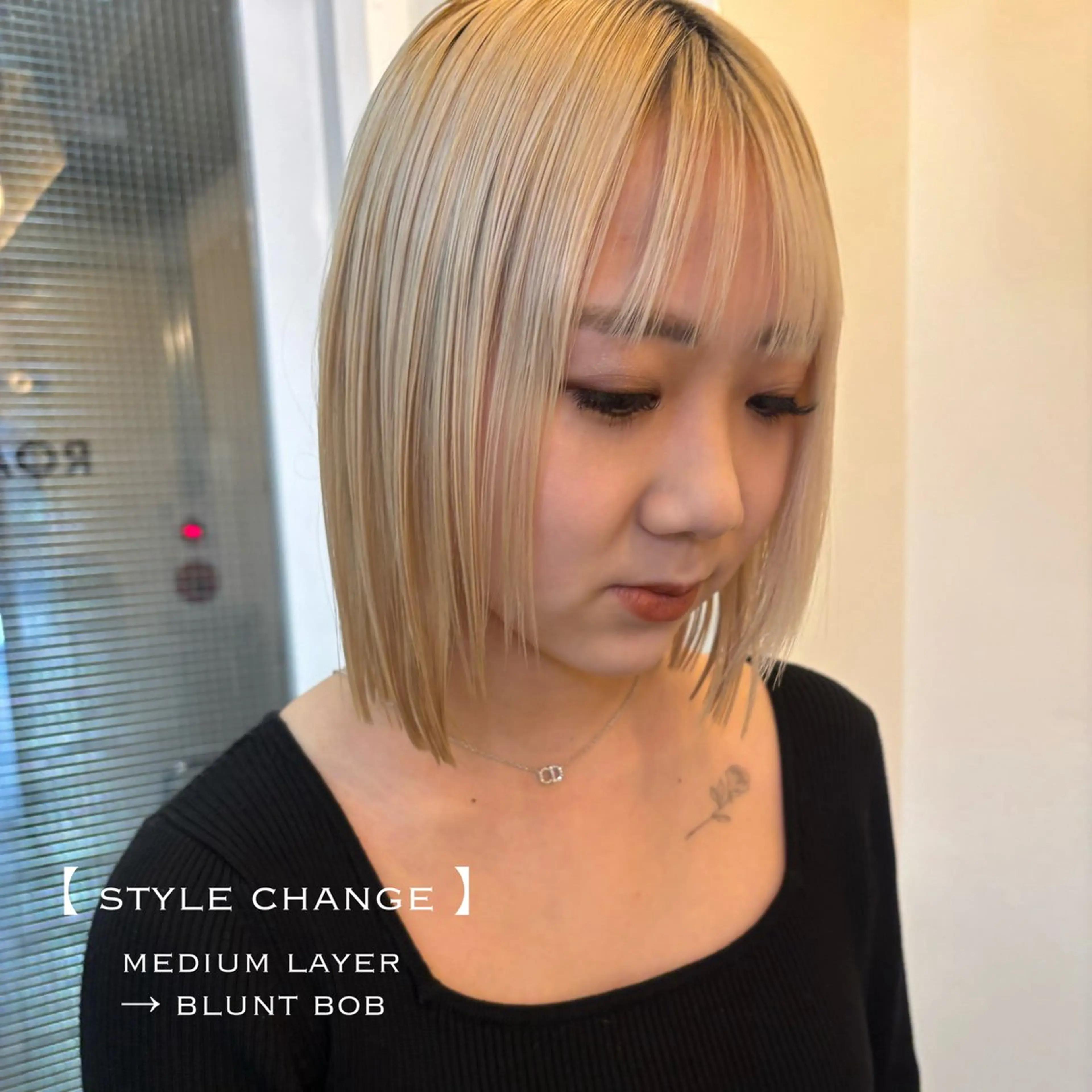 ミディアム カット ⌇🌹透明感カラー 🌹ᴍᴇɢᴜᴍɪ ⌇のヘアスタイル