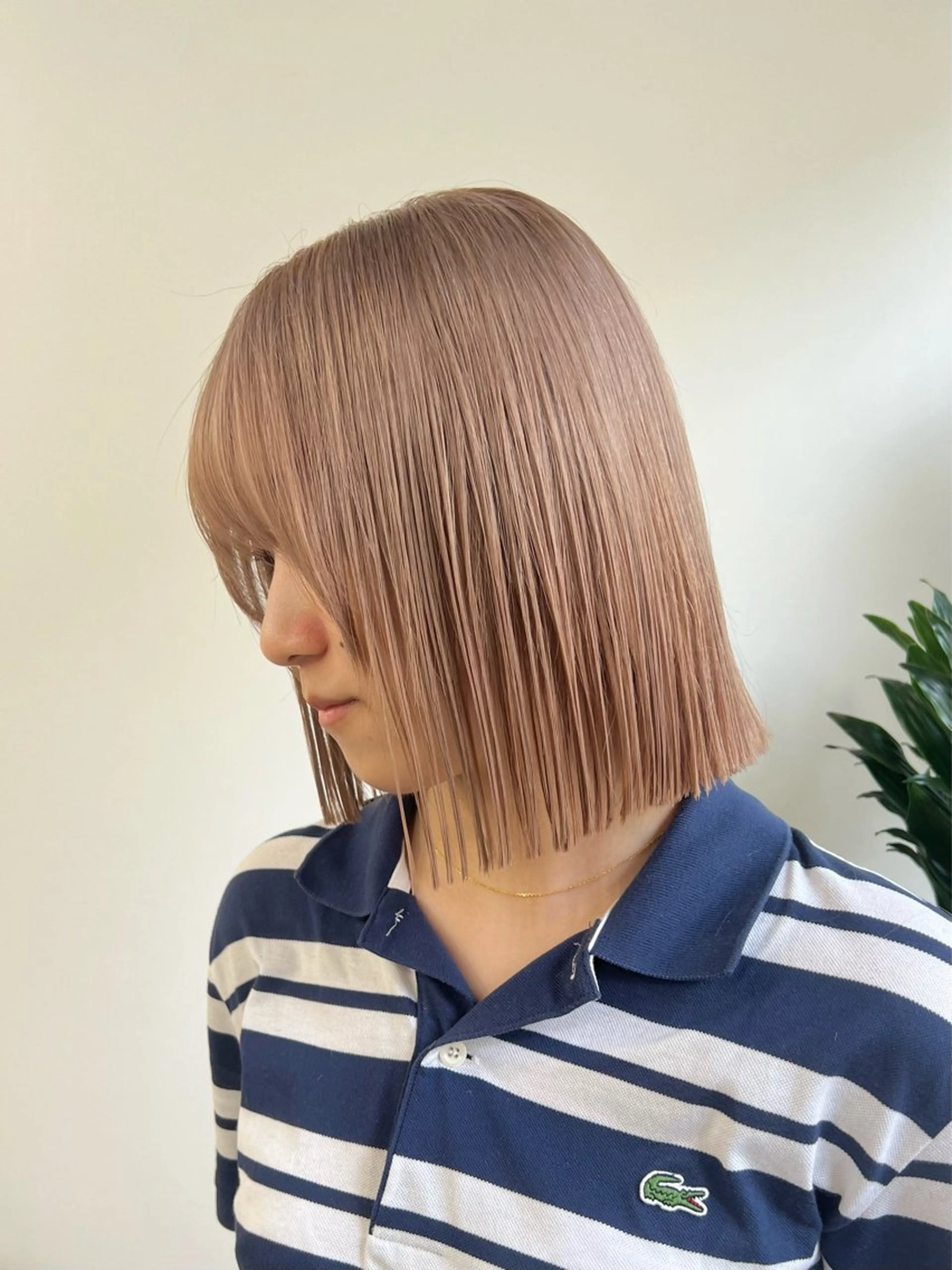 ミディアム カラー ベージュカラー ブリーチ ブロンド ブラウンカラー ケアブリーチ nico TOKYO 渋谷所属・ブリーチ　ハイトーン 特化🌈フジタハルキのヘアスタイル