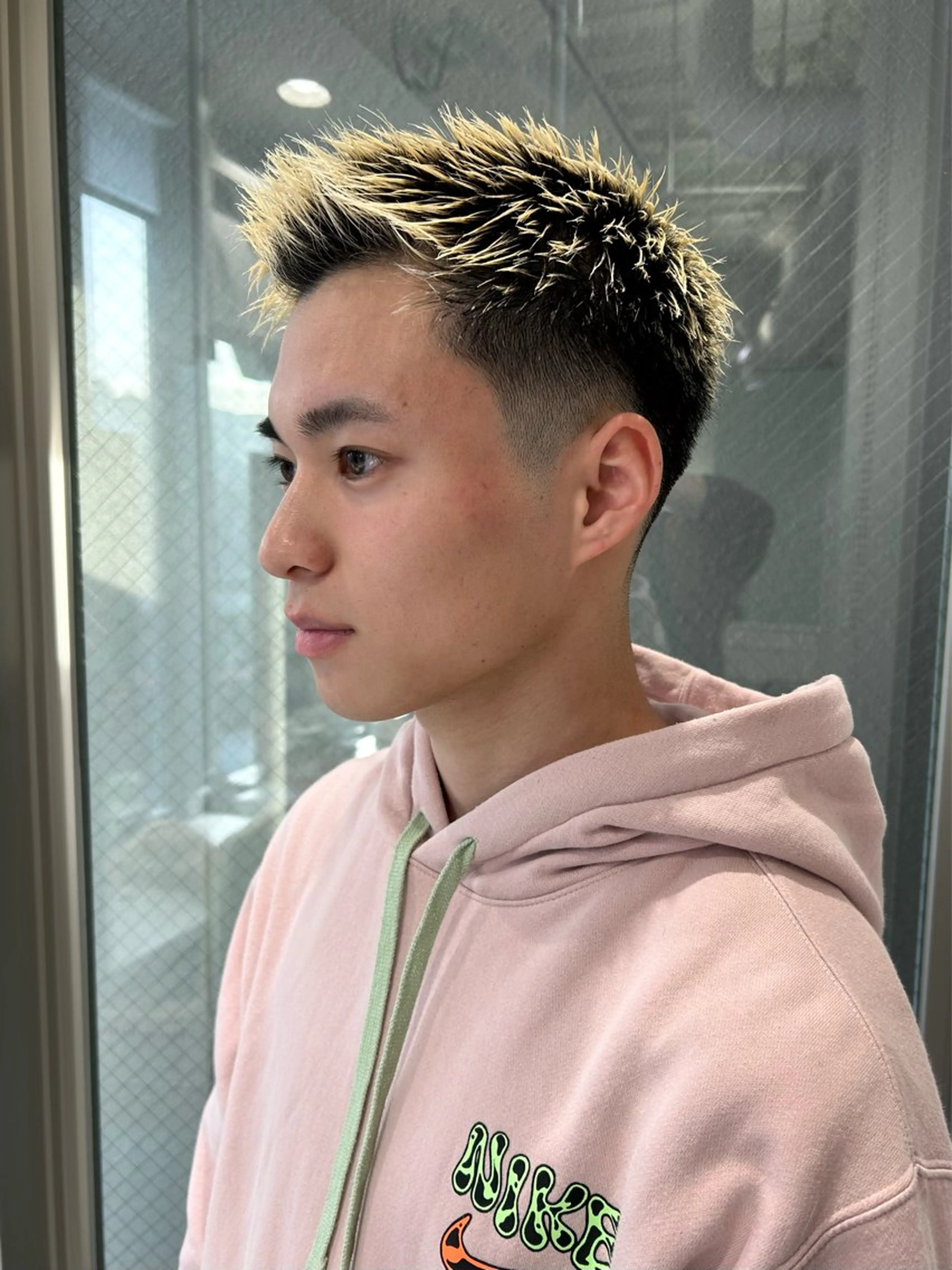 ショート カラー メンズ メンズ特化❤️‍🔥 パーマ職人江口佳乃のヘアスタイル