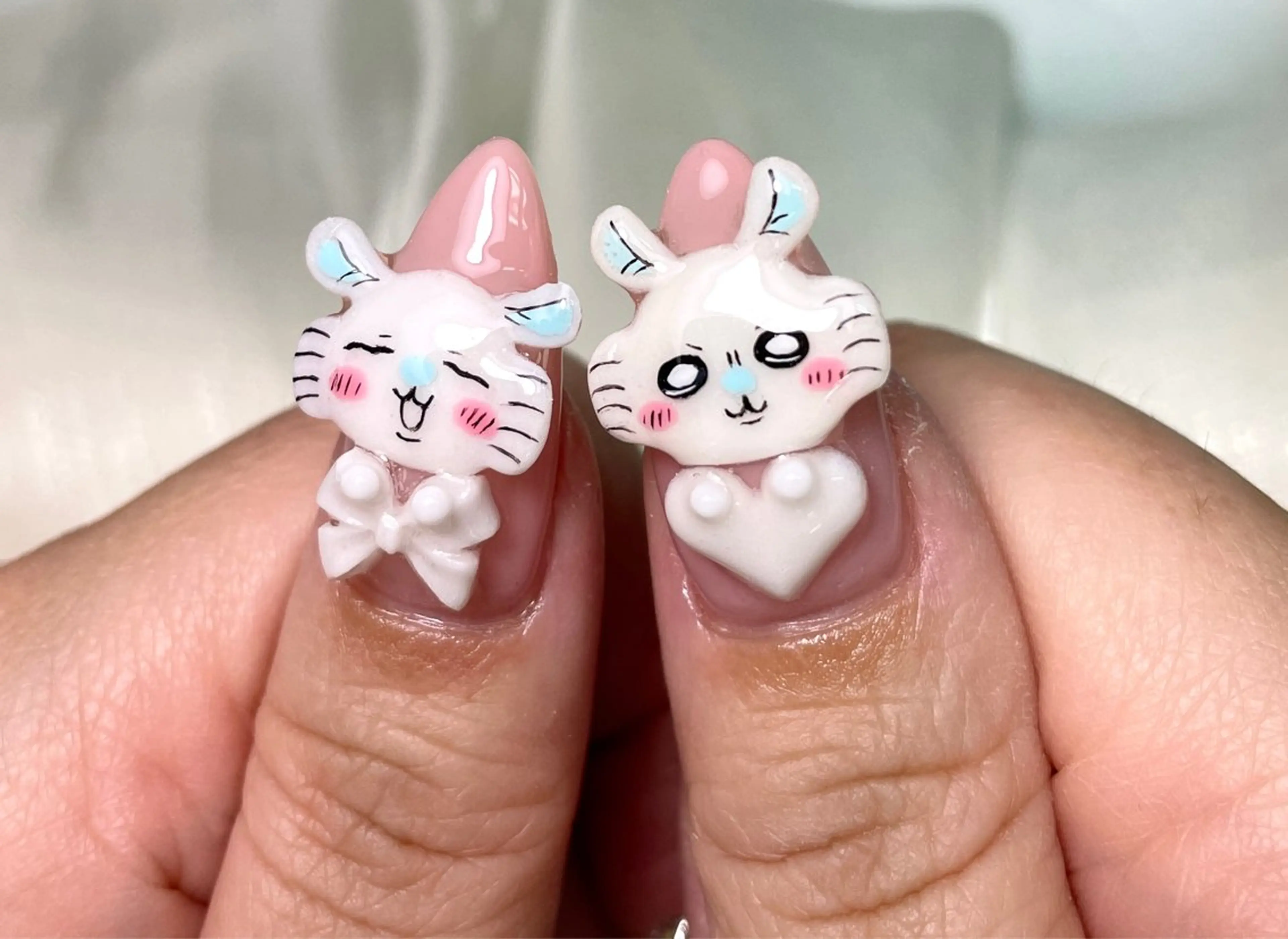 ネイル アヤメネイル 最新チップスカルプのネイルデザイン