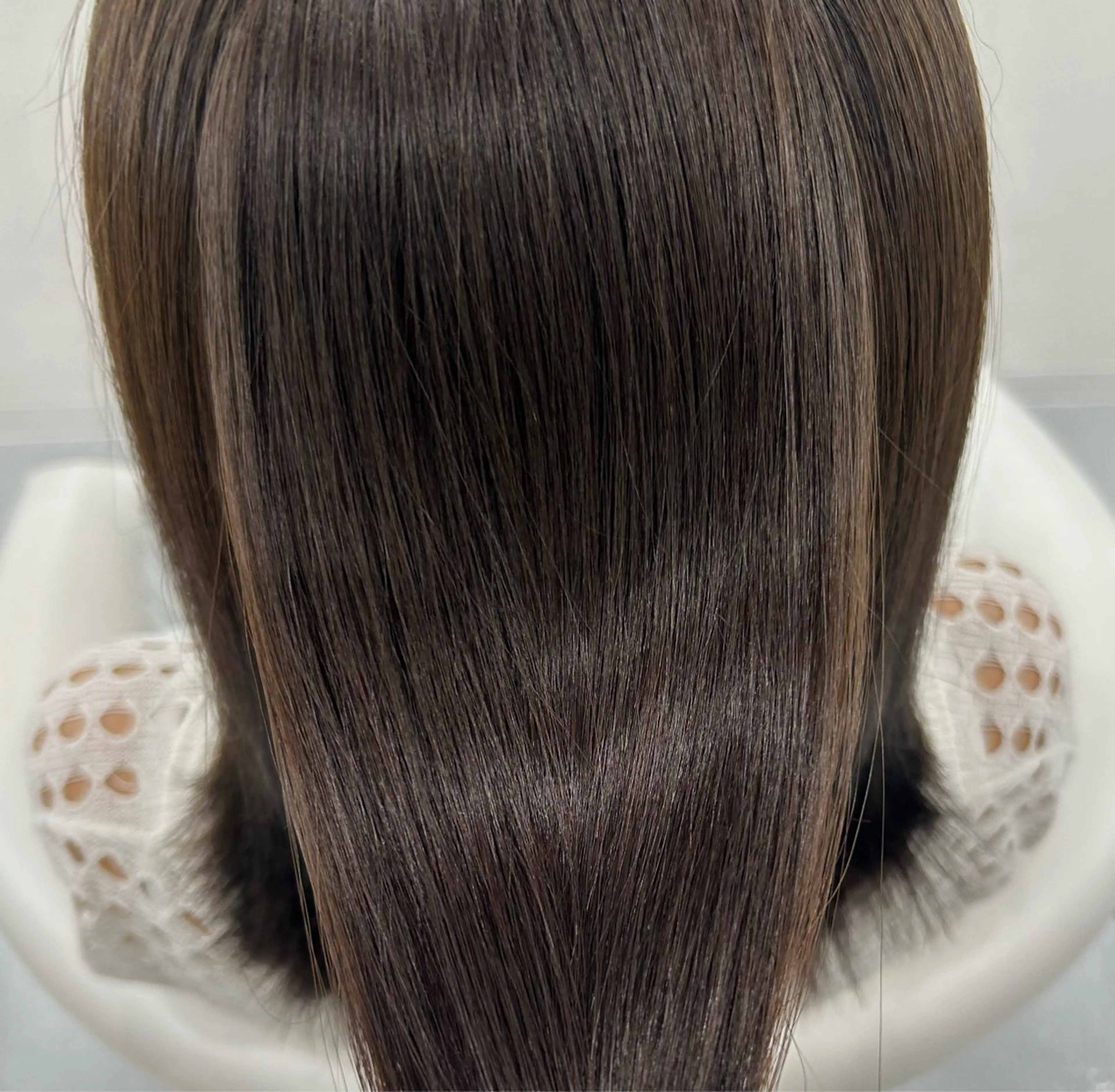 ミディアム カラー ヘアカラー あやめ🪽 オリーブ/ハイトーンのヘアスタイル