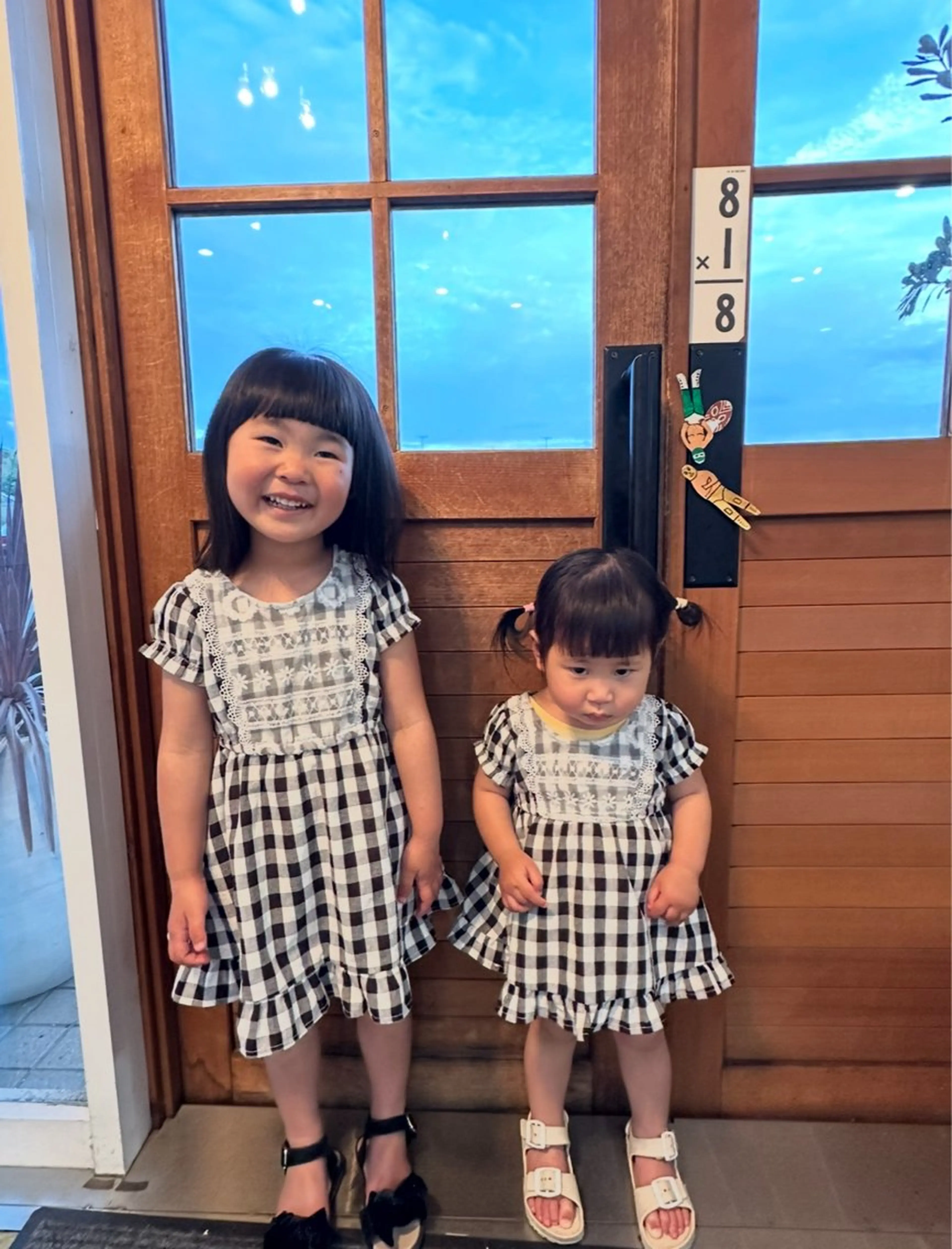 キッズ カット 福井 咲羅のヘアスタイル