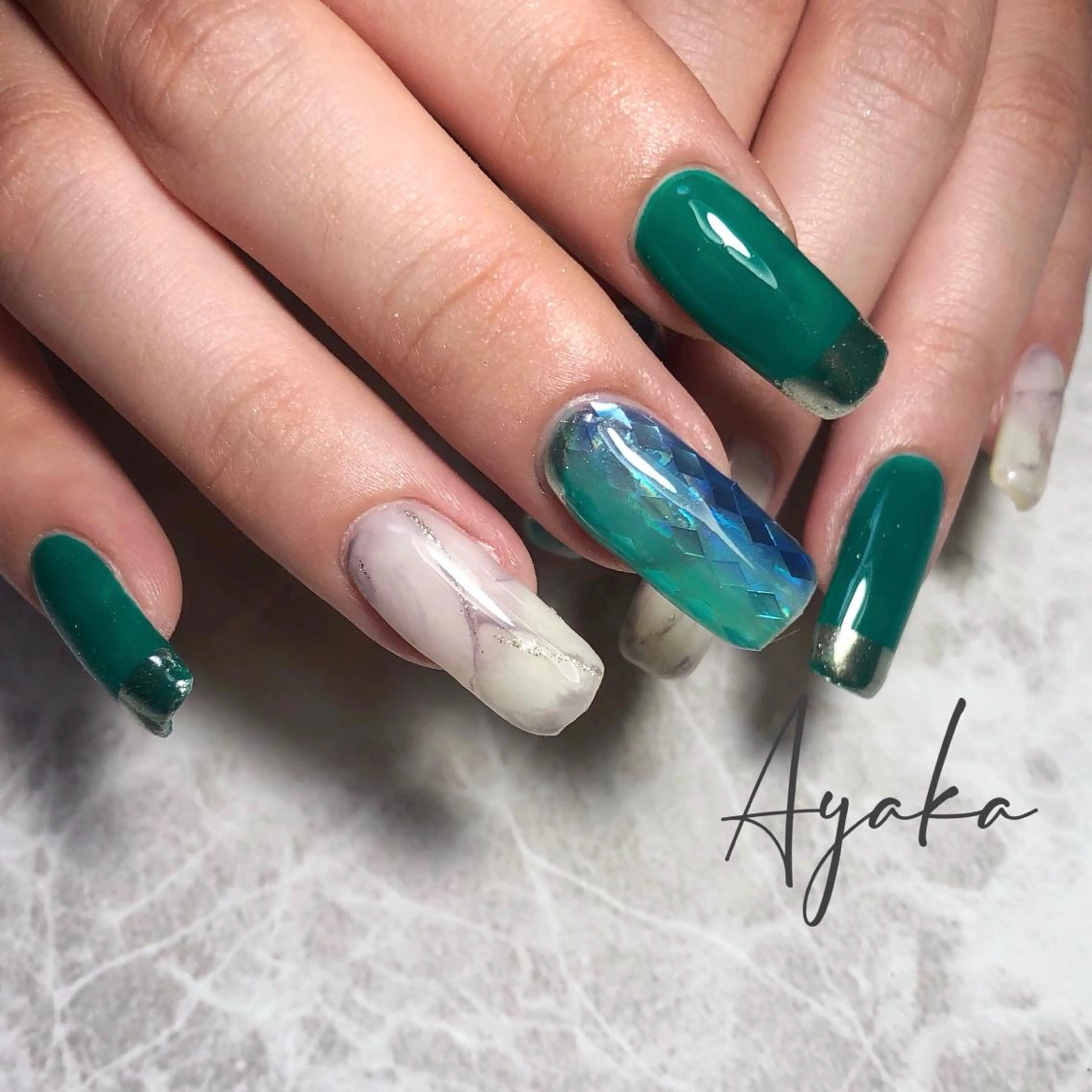 ネイル Ayaka .のネイルデザイン