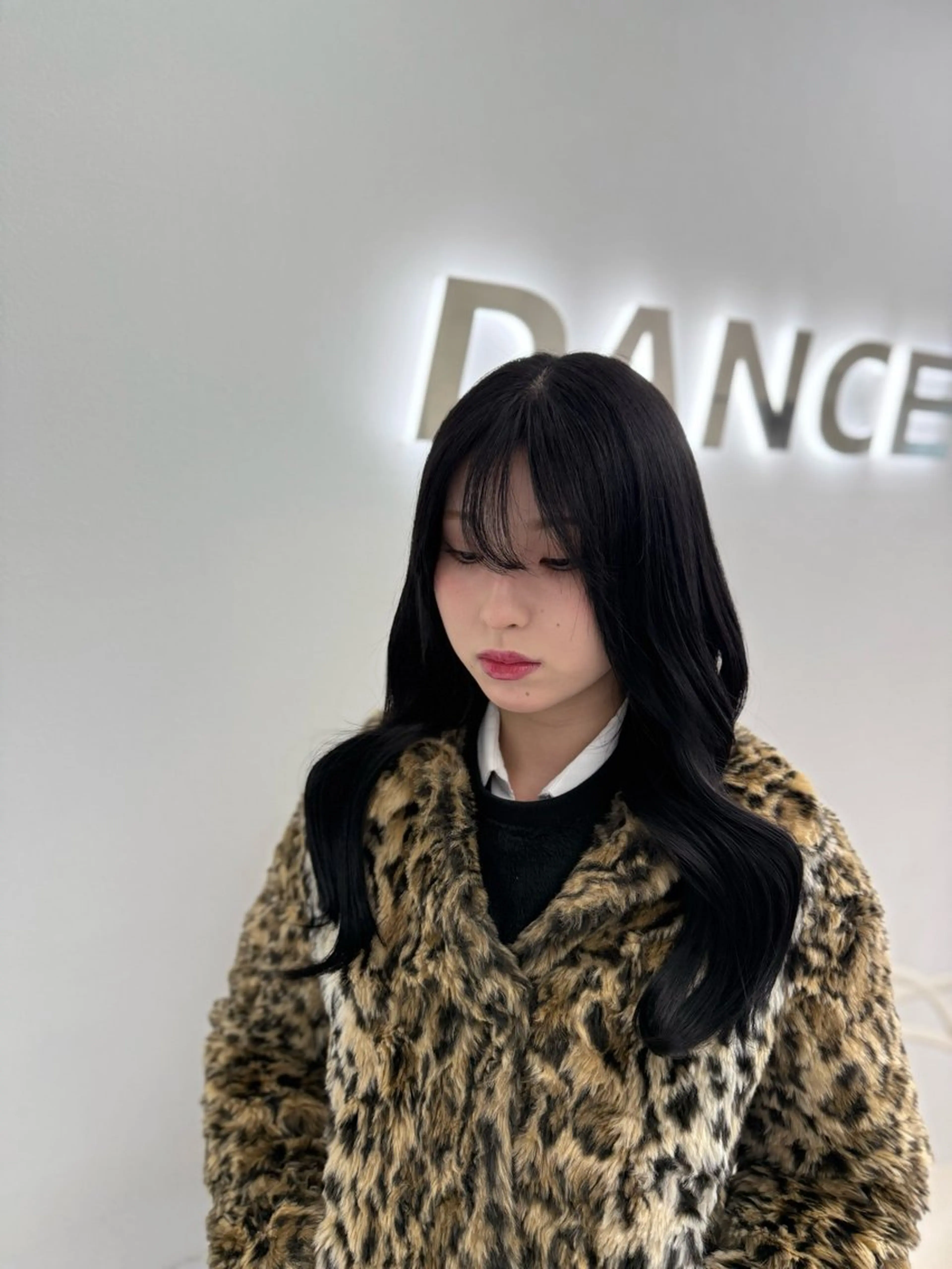 ロング カラー 中韓レイヤー/ ブラウン🤎はやとのヘアスタイル