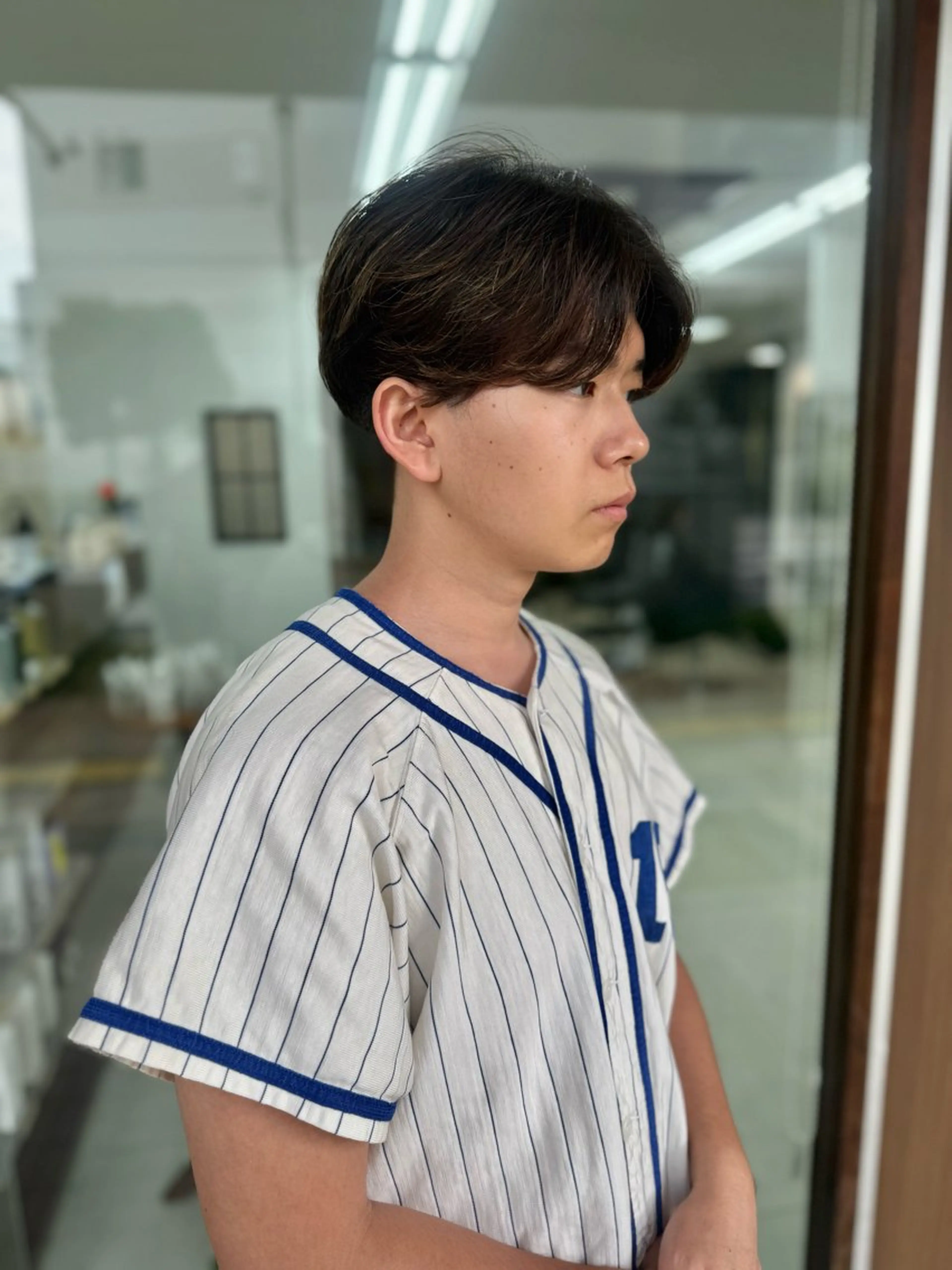 ショート パーマ メンズ メンズパーマ ニュアンスパーマ カット パーマ メンズパーマの達人 / タカシマダイスケのヘアスタイル