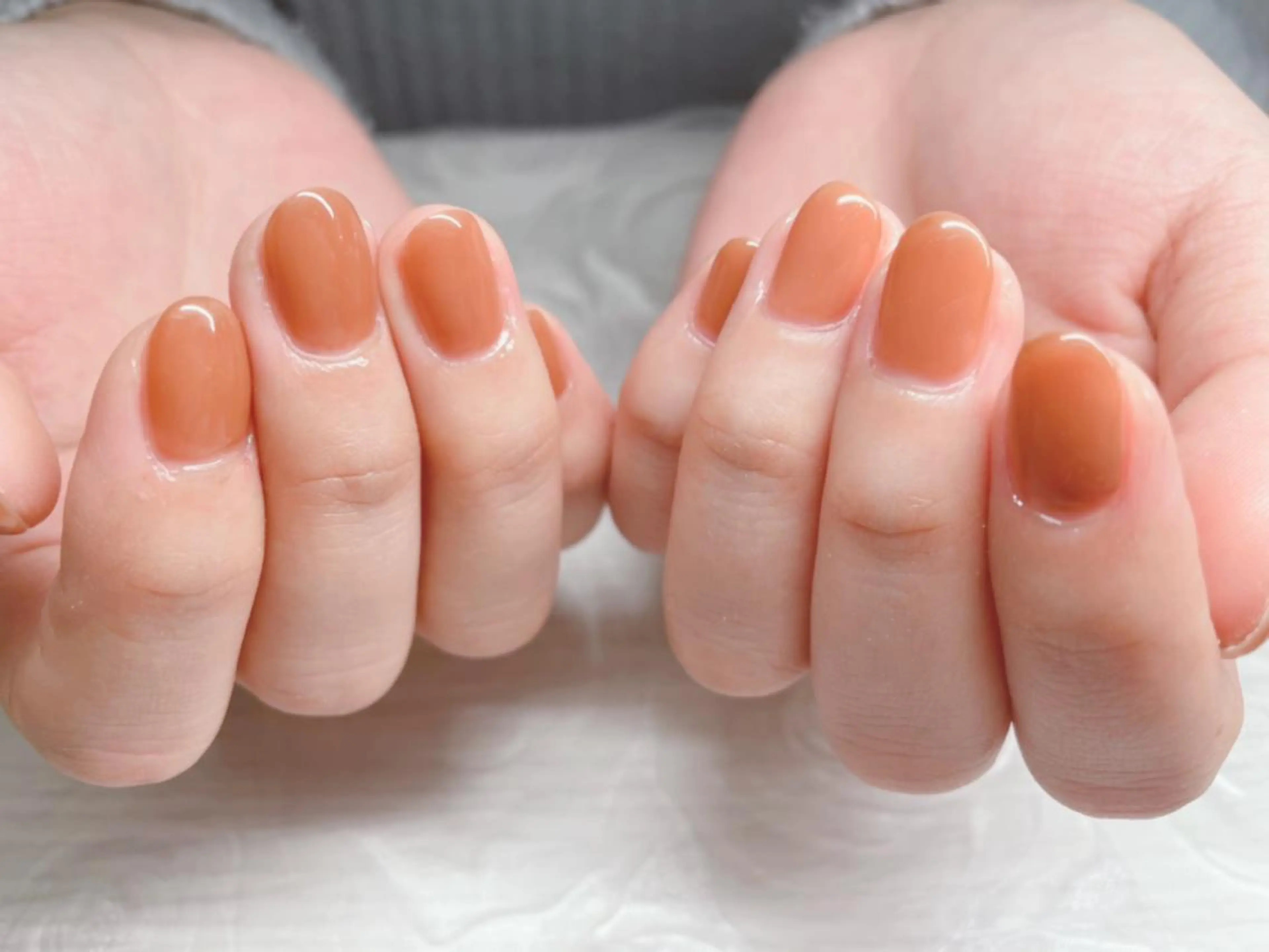 カラー ネイル ワンカラーネイル シンプルネイル 芦辺 香奈のネイルデザイン