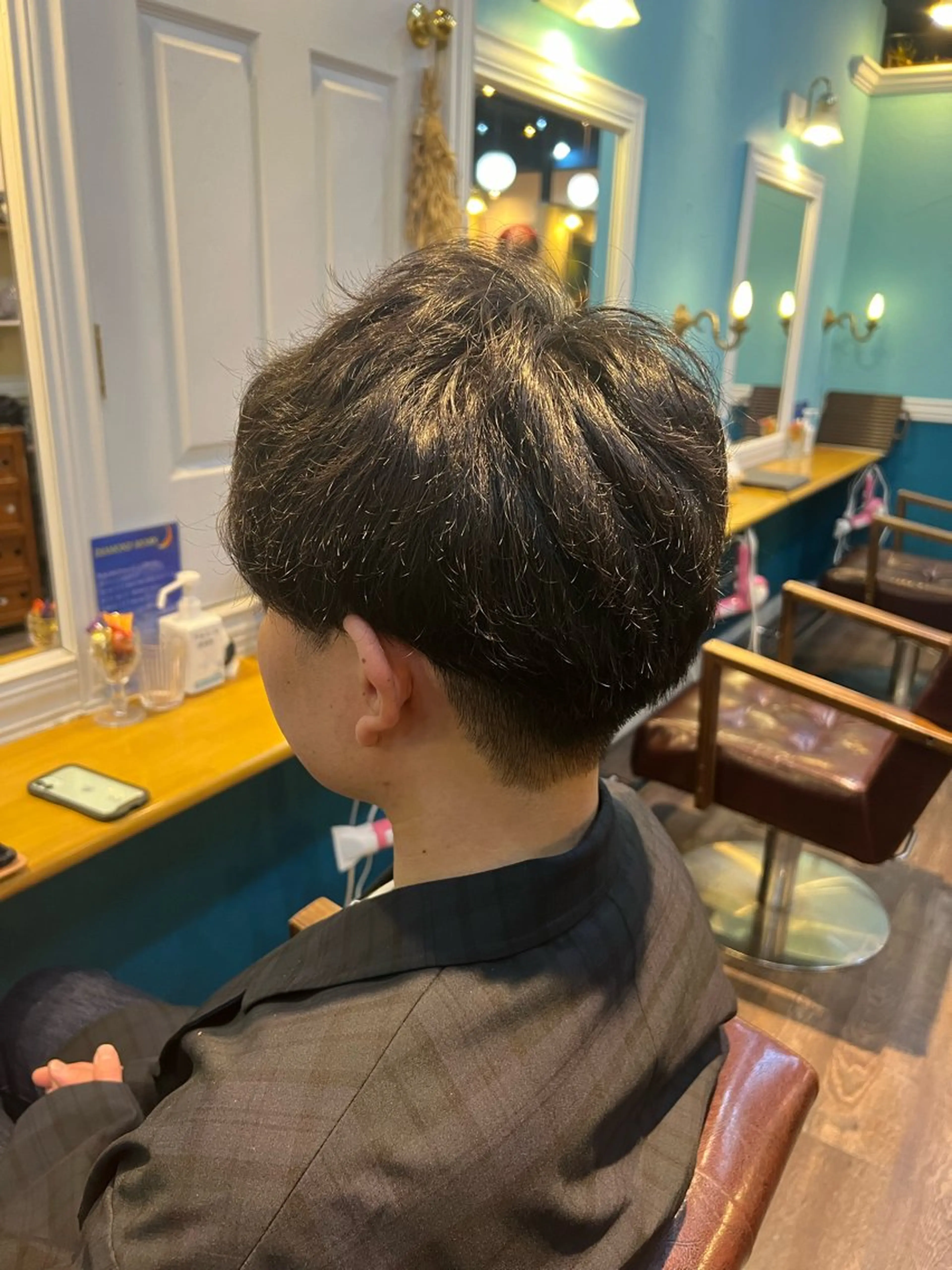 メンズ ビューティーサロンヌーベル一ノ割店所属・大内 芹菜のヘアスタイル