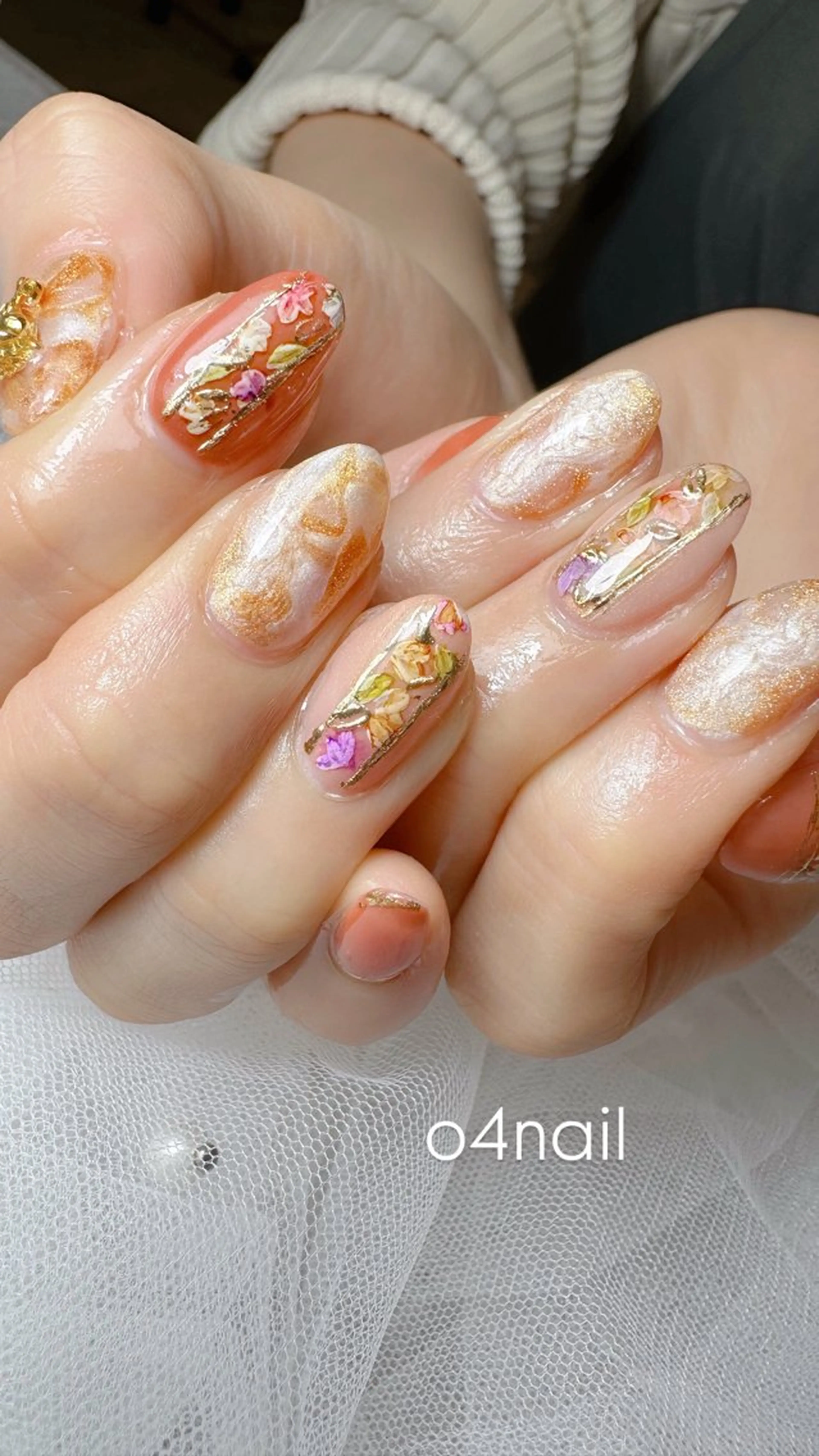 ネイル ハンドネイル my place+s所属・o4nail___ ARISAのネイルデザイン