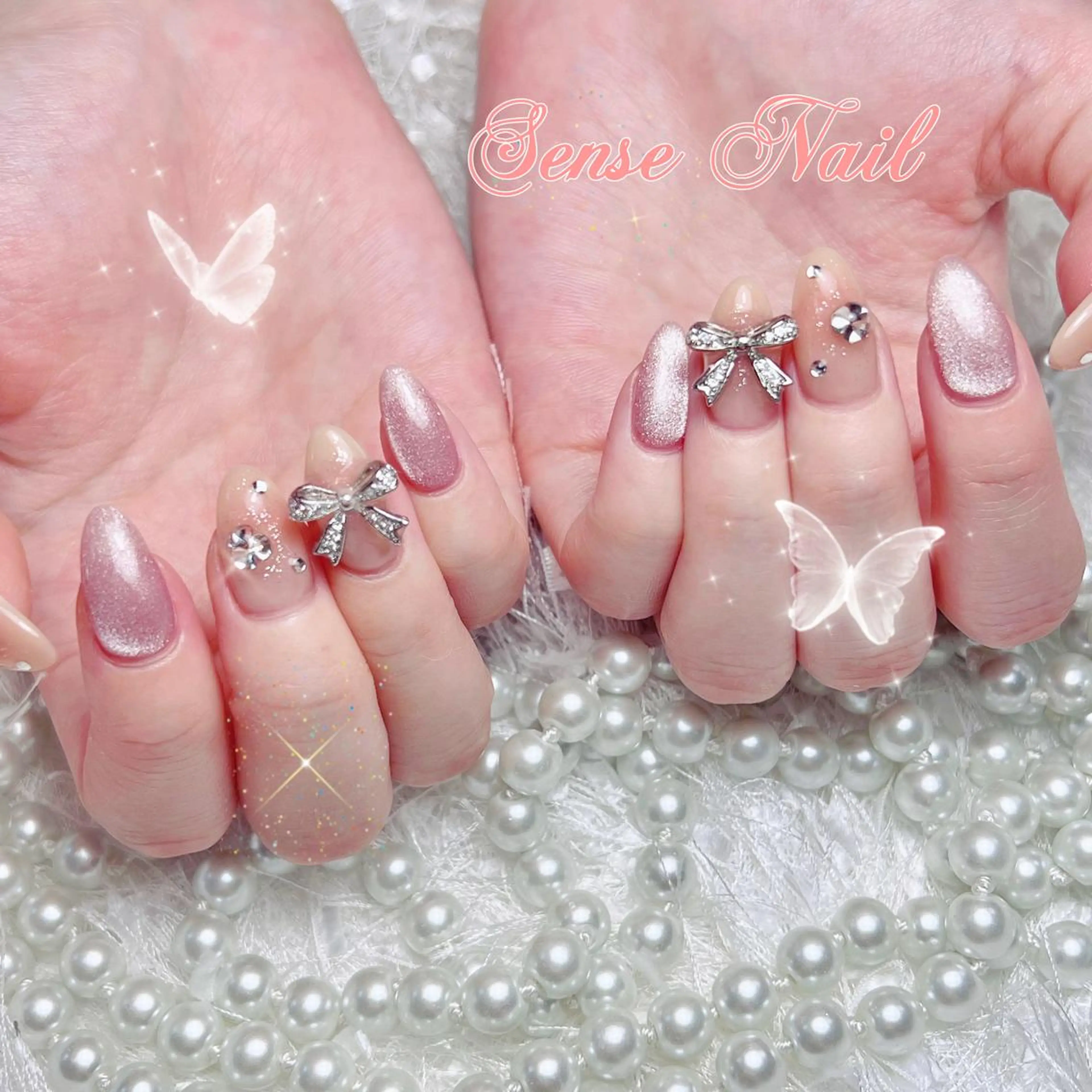 ネイル ハンドネイル ハンドケア 🎀Sense Nail渋谷店🎀のネイルデザイン