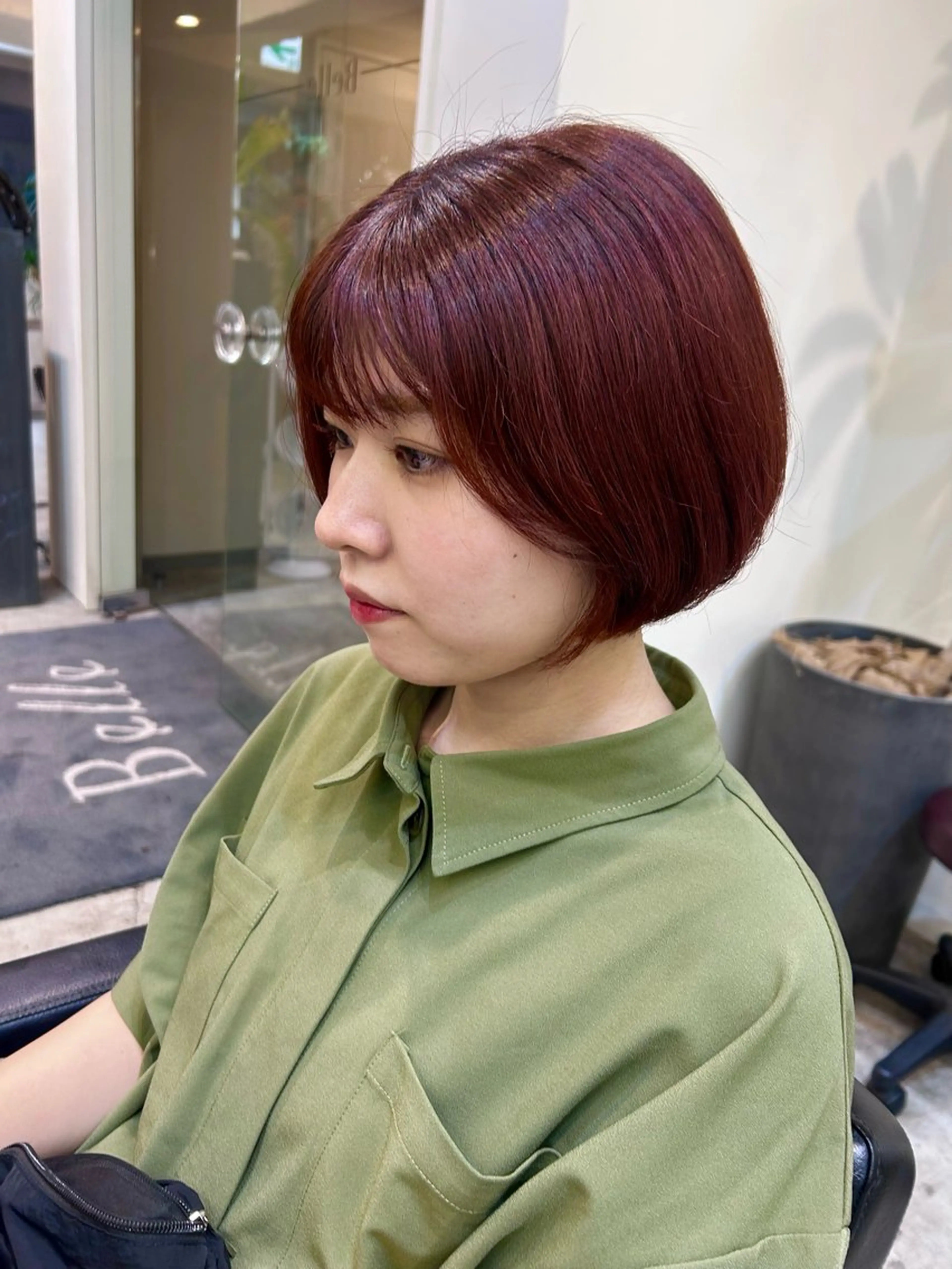 ショート ショートヘア 丸みショート/新宿 /みづき🐏のヘアスタイル