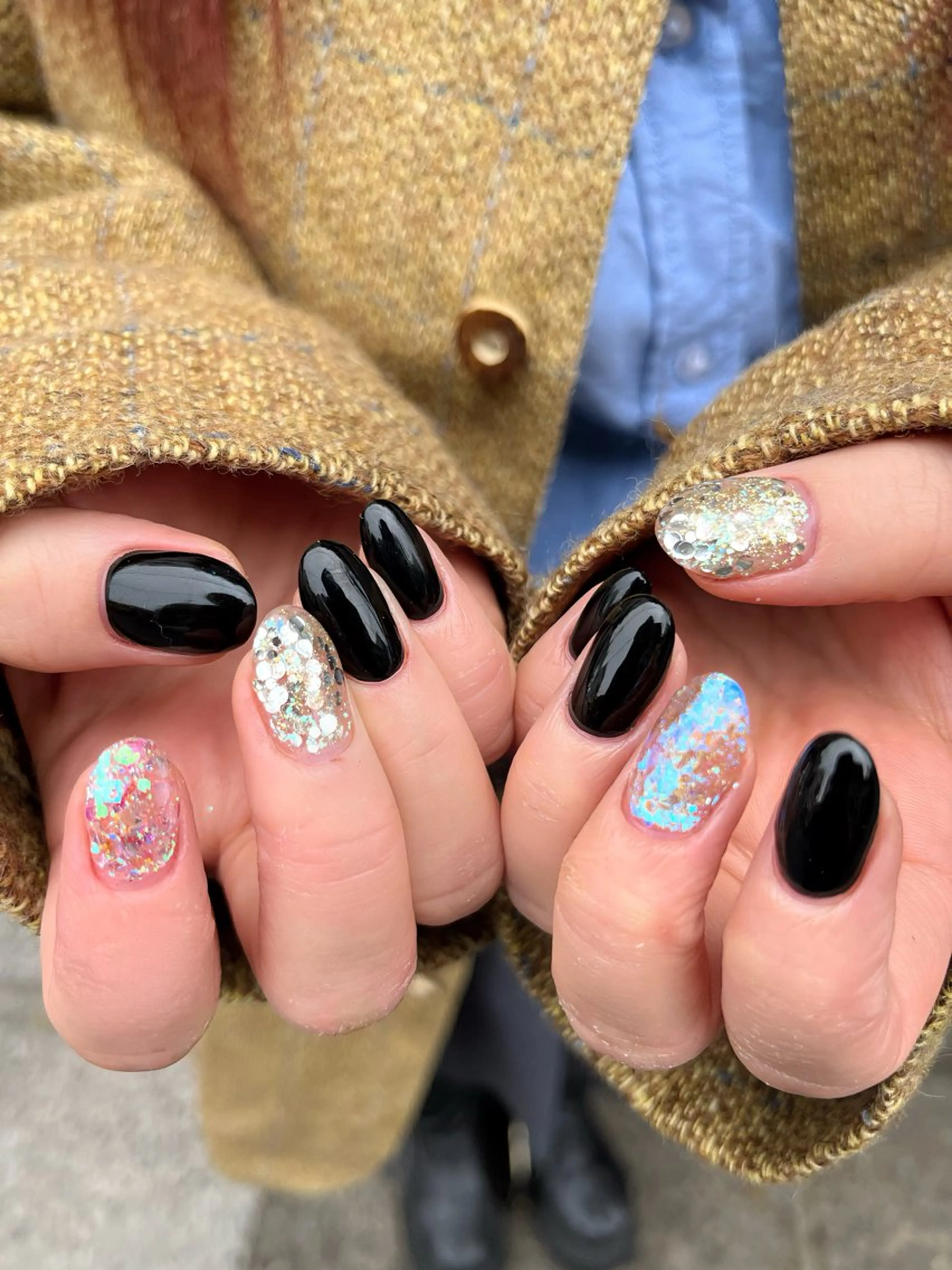 ネイル オーロラネイル チークネイル フレンチネイル 韓国ネイル 春ネイル ハンドネイル 🫧OPELIA NAIL渋谷🫧のネイルデザイン