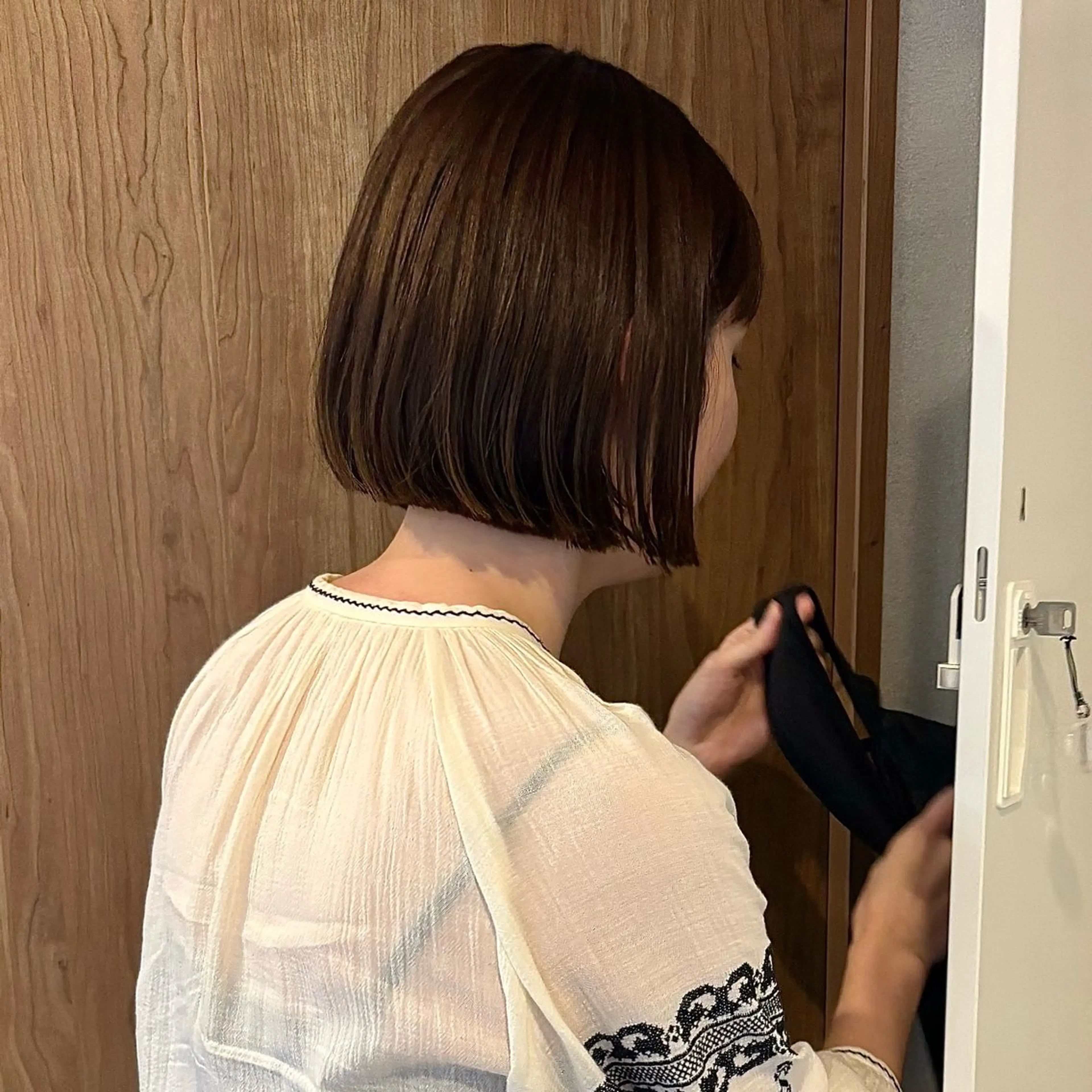 ショート ボブ カット トリートメント chiho🌛ボブ /髪質改善カラー🫧のヘアスタイル