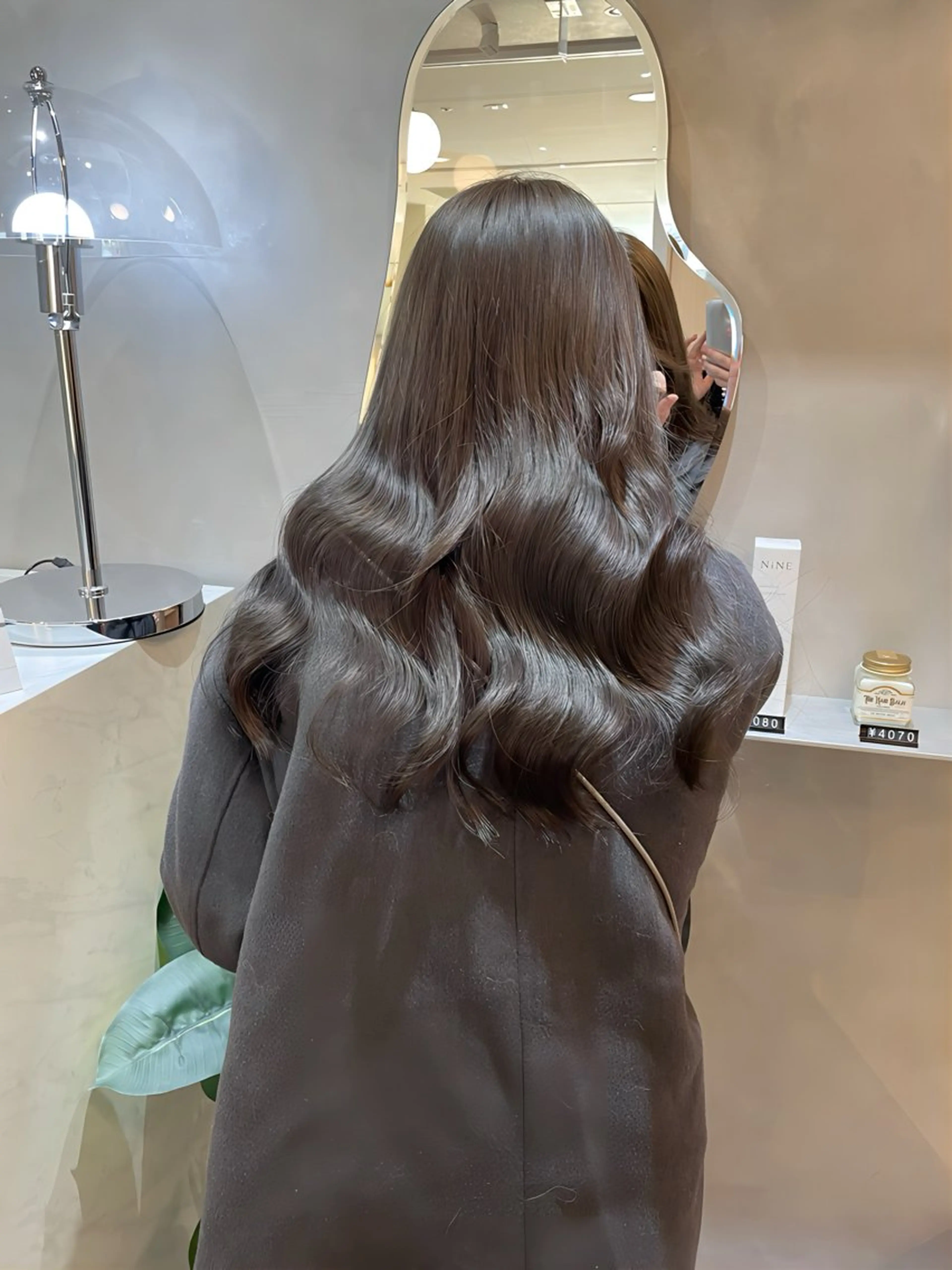 〔おすすめTR付き✨〕似合わせカット+髪質改善ケアカラー+5stepTOKIO超音波トリートメント🍃🫧の写真