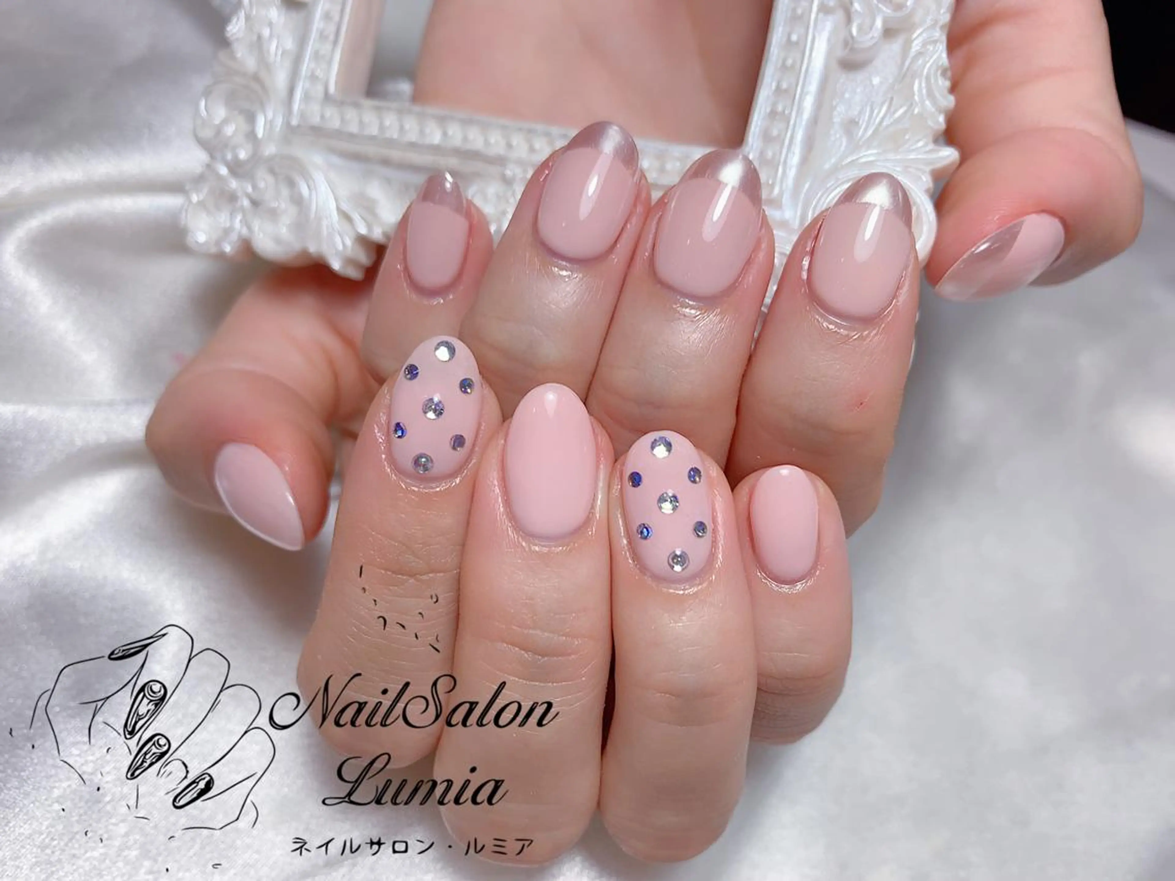 ネイル ハンドネイル ネイルサロン ルミア Lumia 店長のネイルデザイン