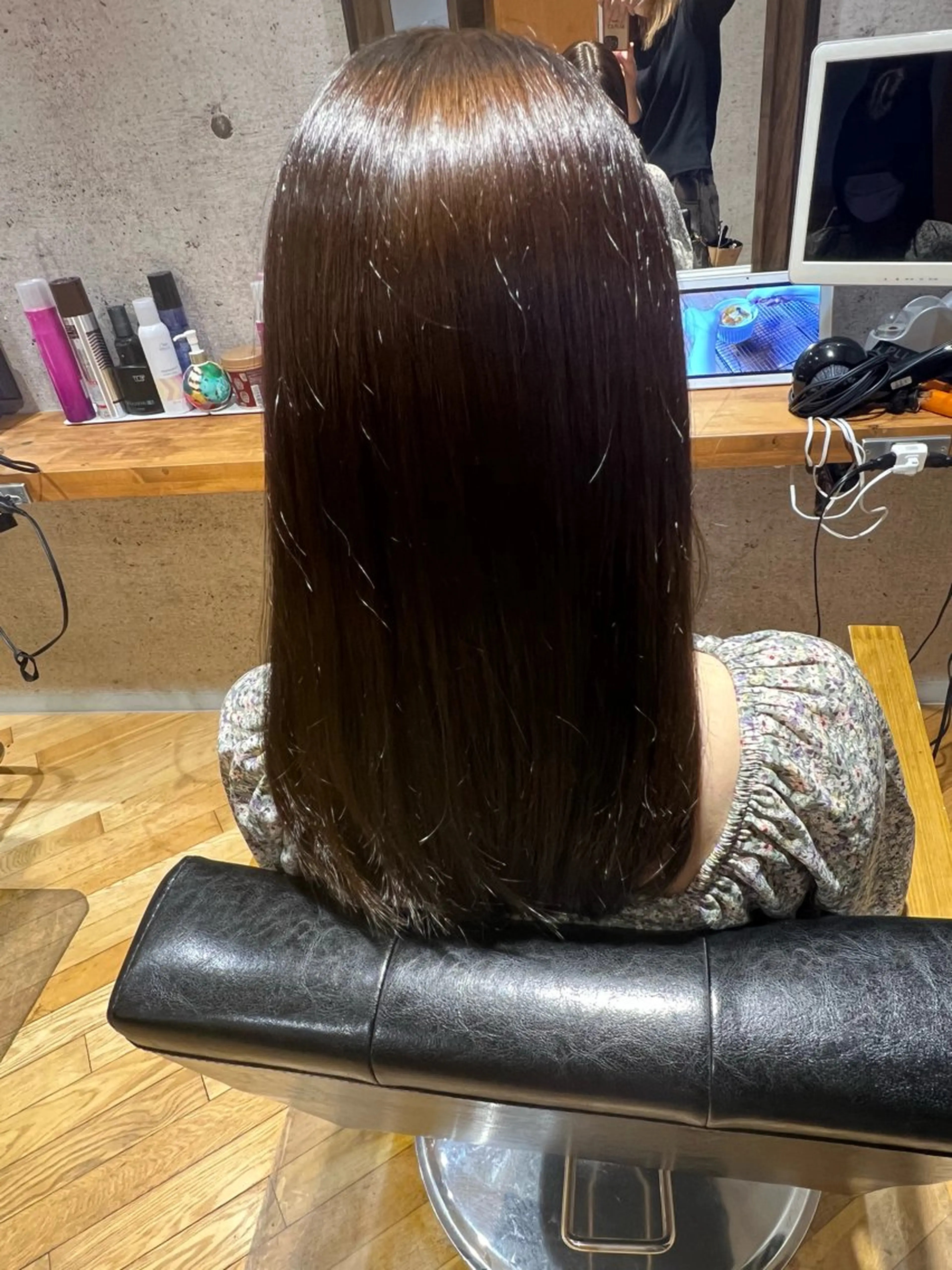 🩵ナチュラルワンカラー🩵(ブリーチ無し)の写真