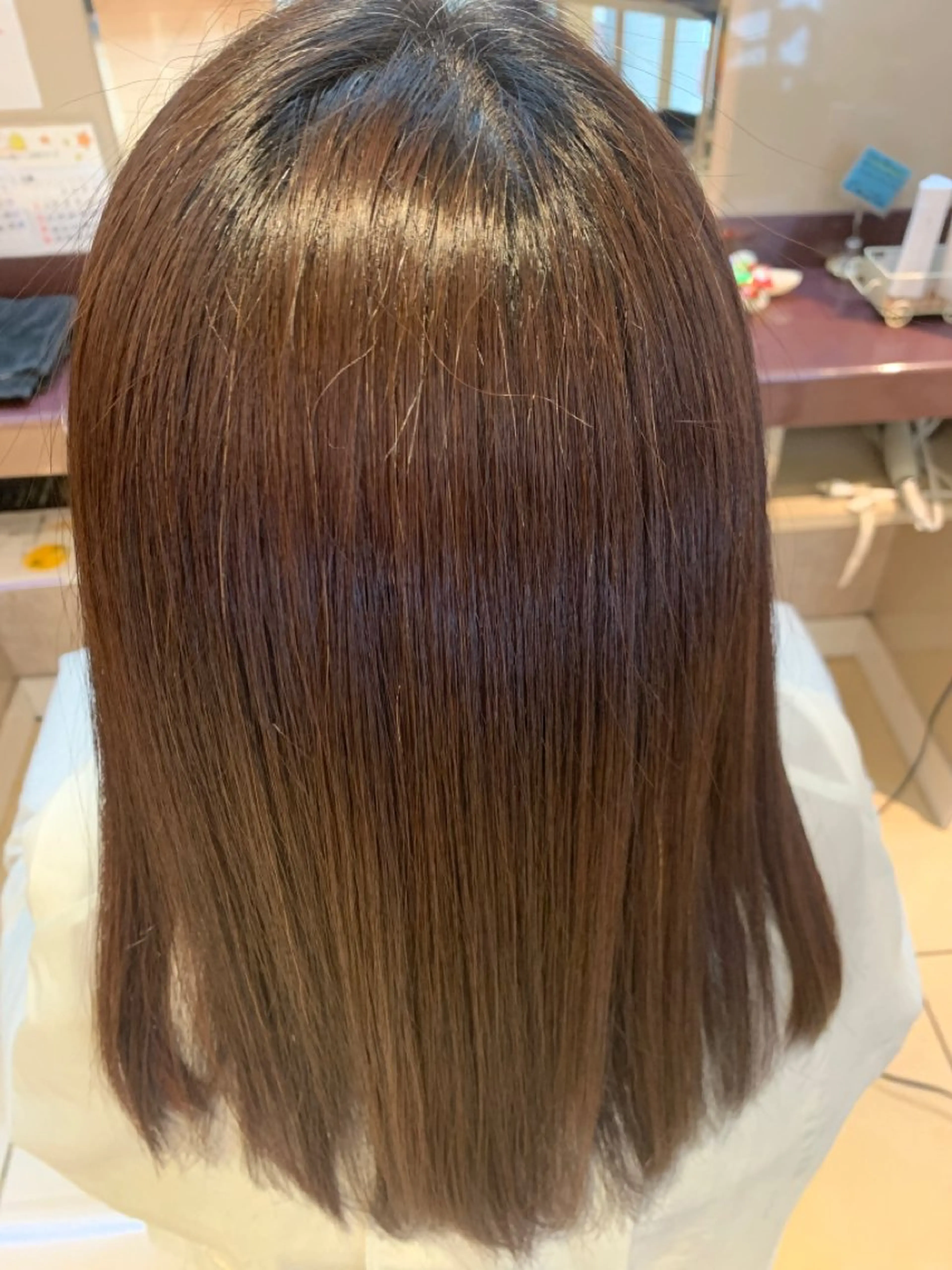 セミロング 大島 裕也のヘアスタイル