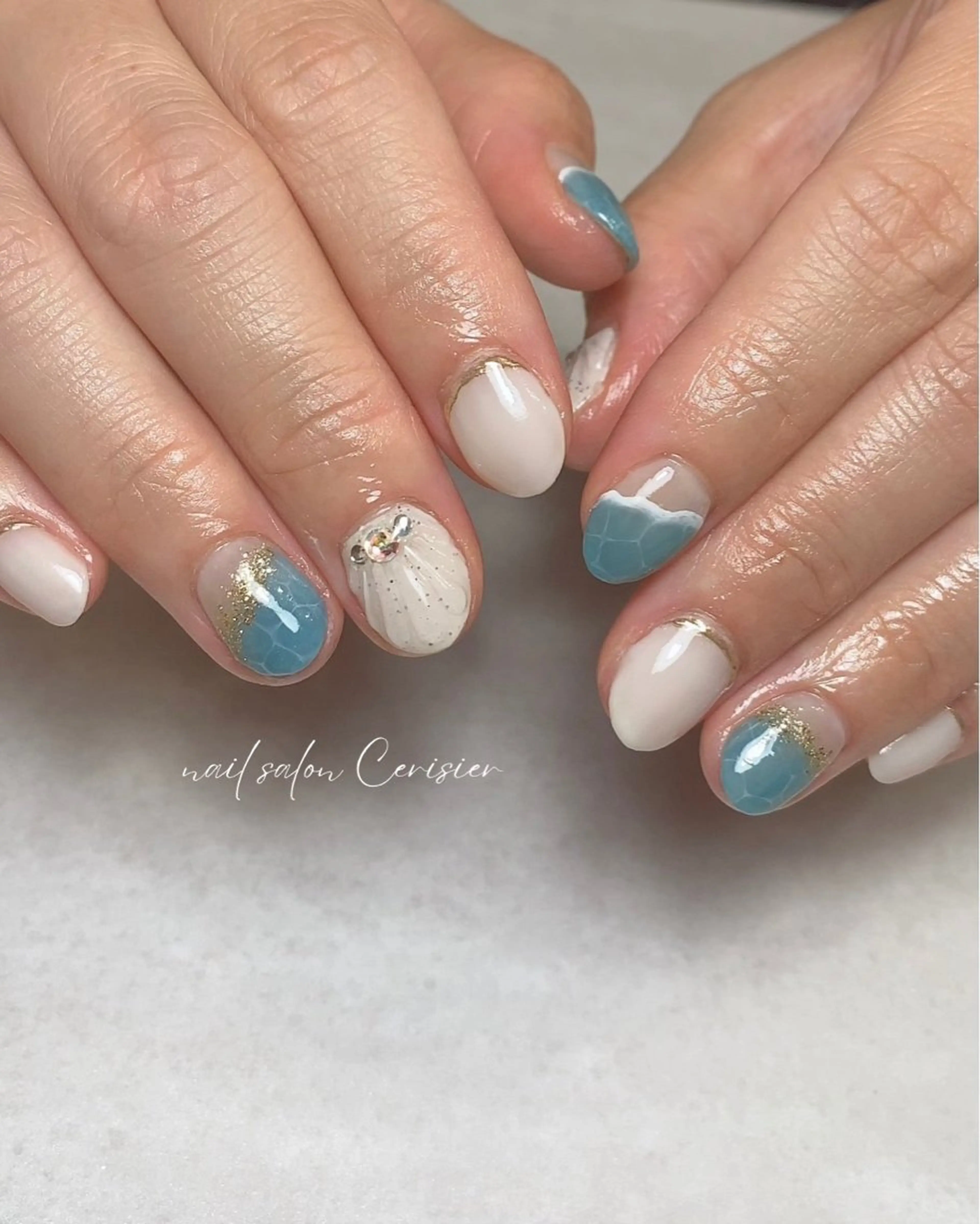 ネイル ハンドネイル cerisier nailのネイルデザイン
