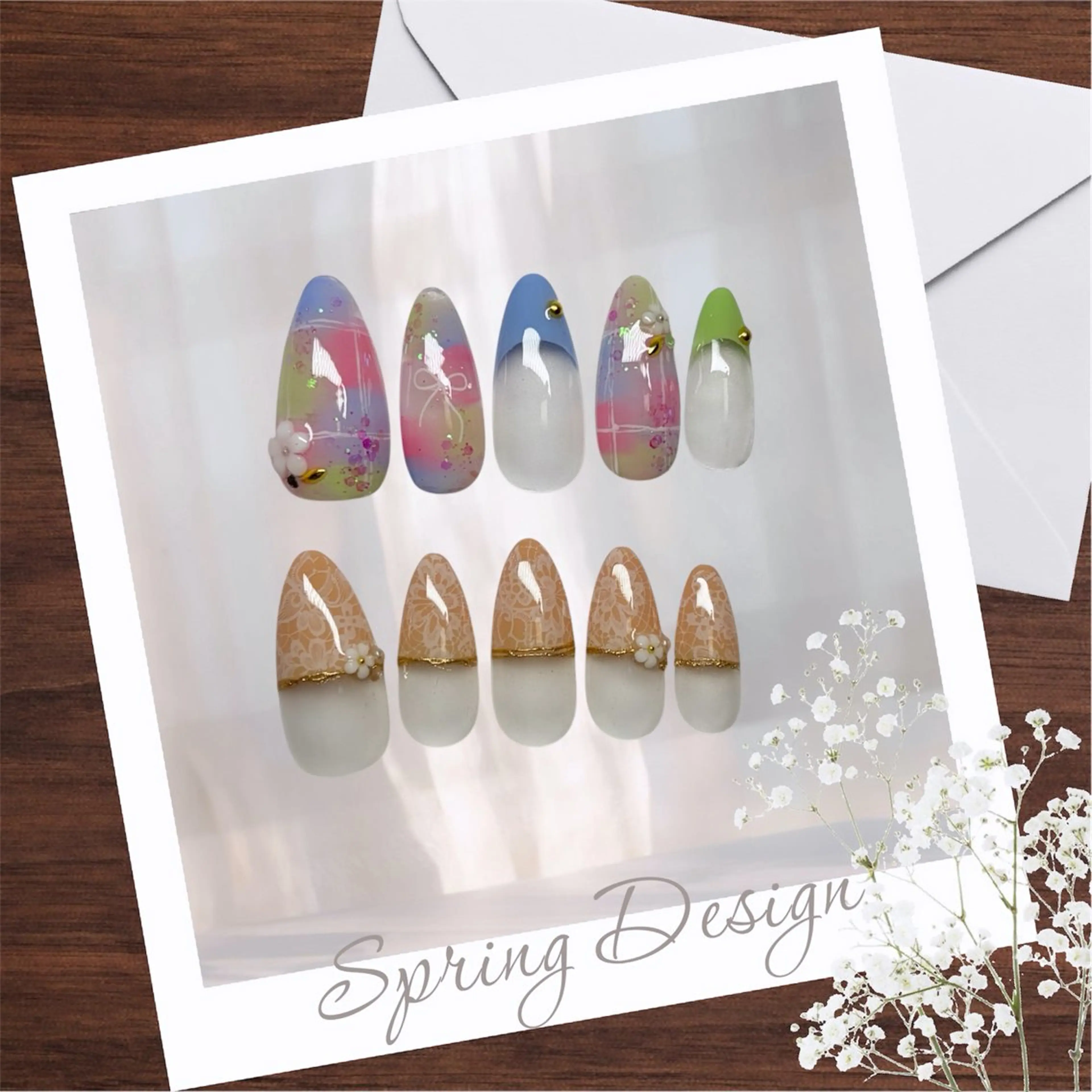 ネイル ハンドネイル 森下 遥のネイルデザイン