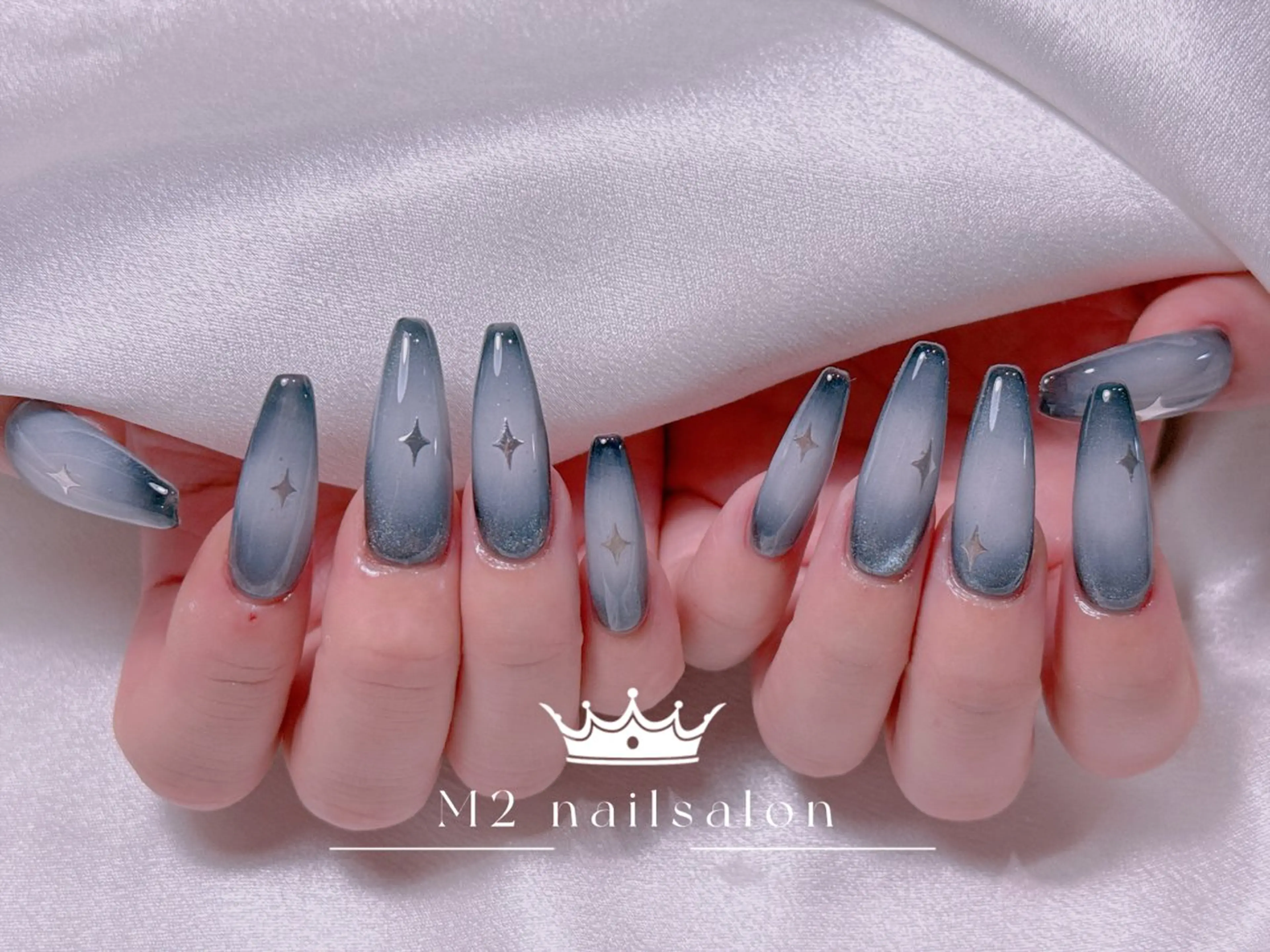 ネイル ハンドネイル 長さだし専門店 M2　rikaのネイルデザイン