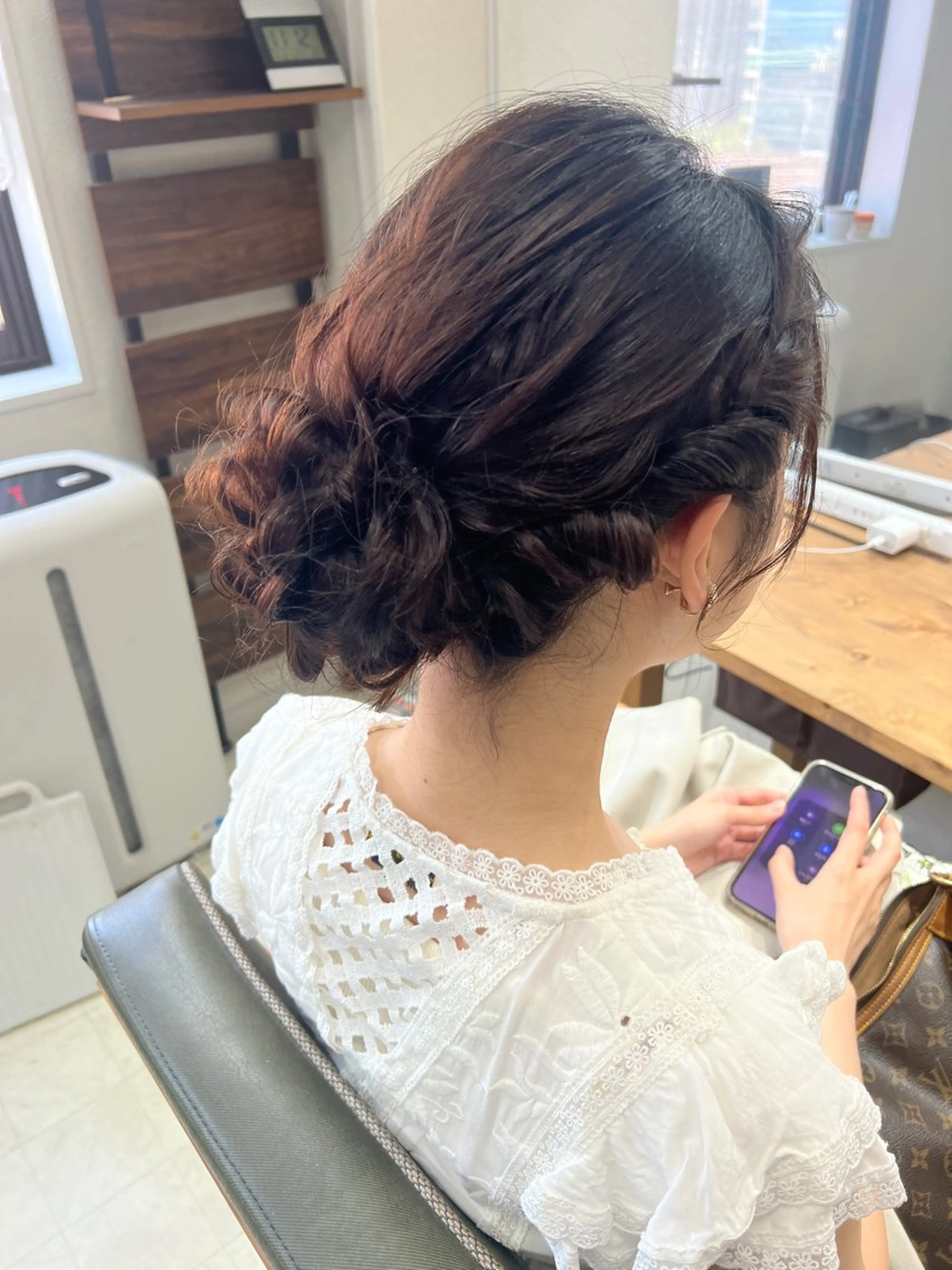 ロング ヘアアレンジ 山室 敬義のヘアスタイル