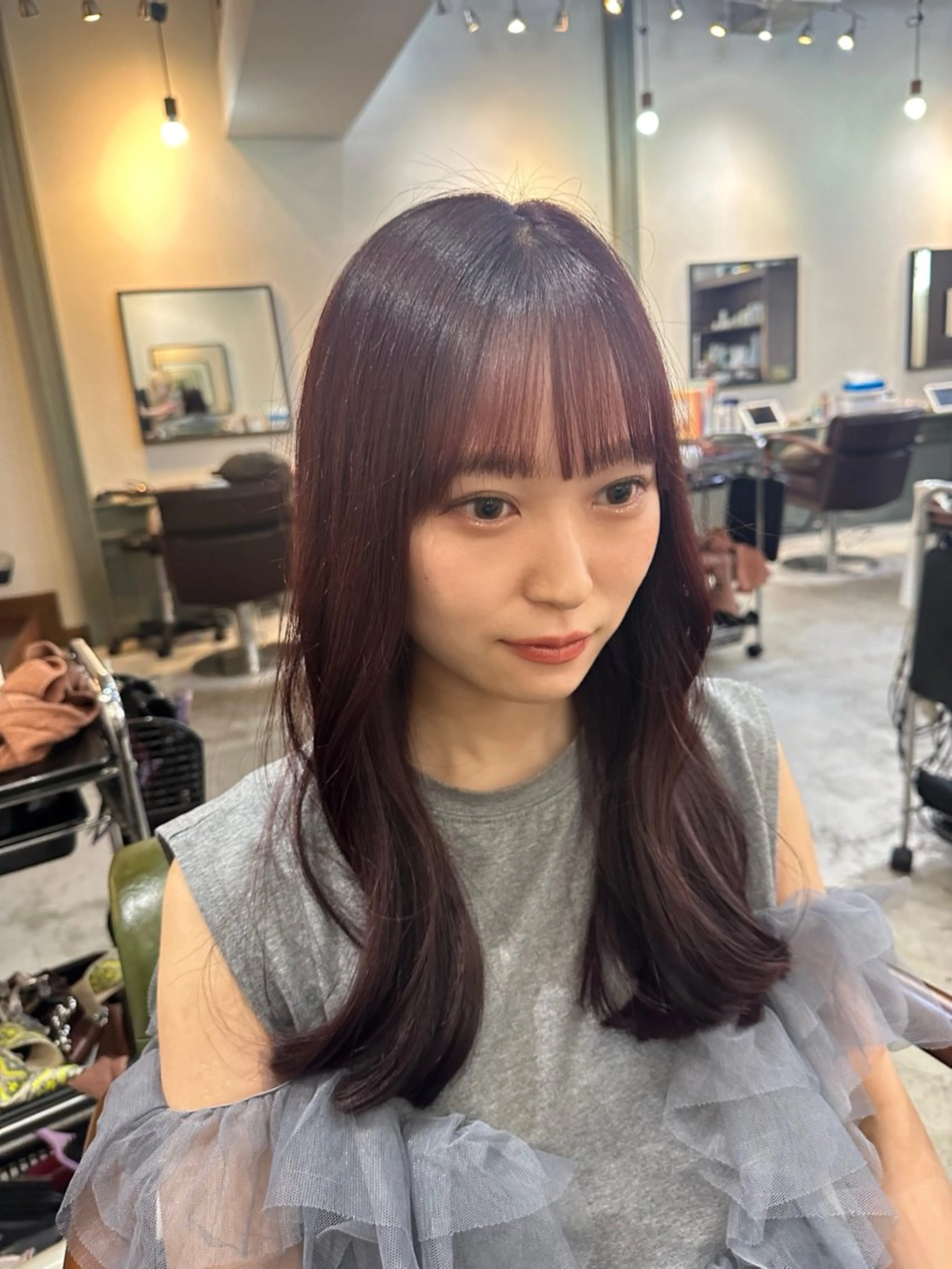 ミディアム no aのヘアスタイル