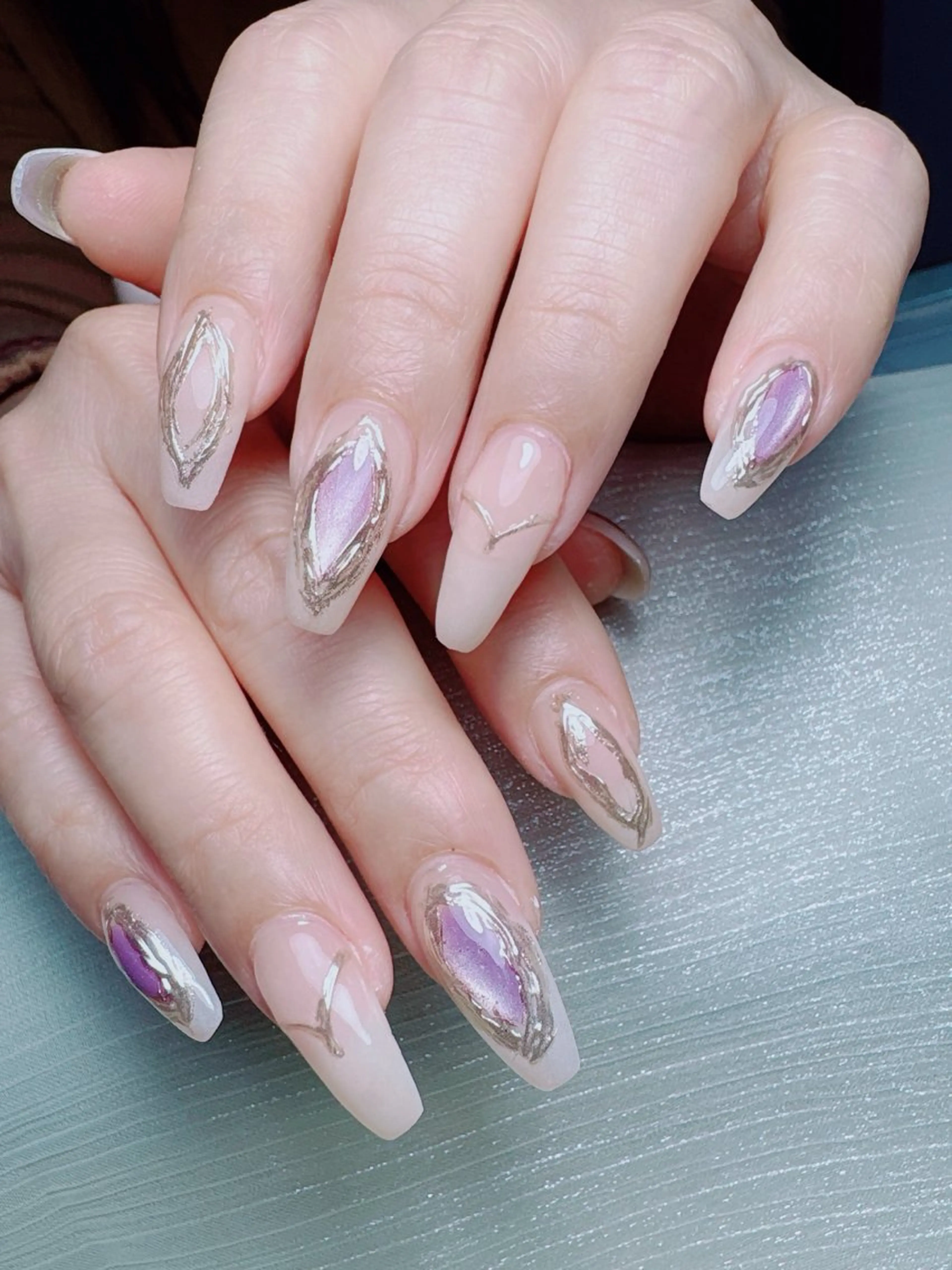 ネイル ハンドネイル Yuxi Beauty salon 【ユーシィー ビューティ サロン】所属・ユーシーネイルサロン 池田公園店のネイルデザイン