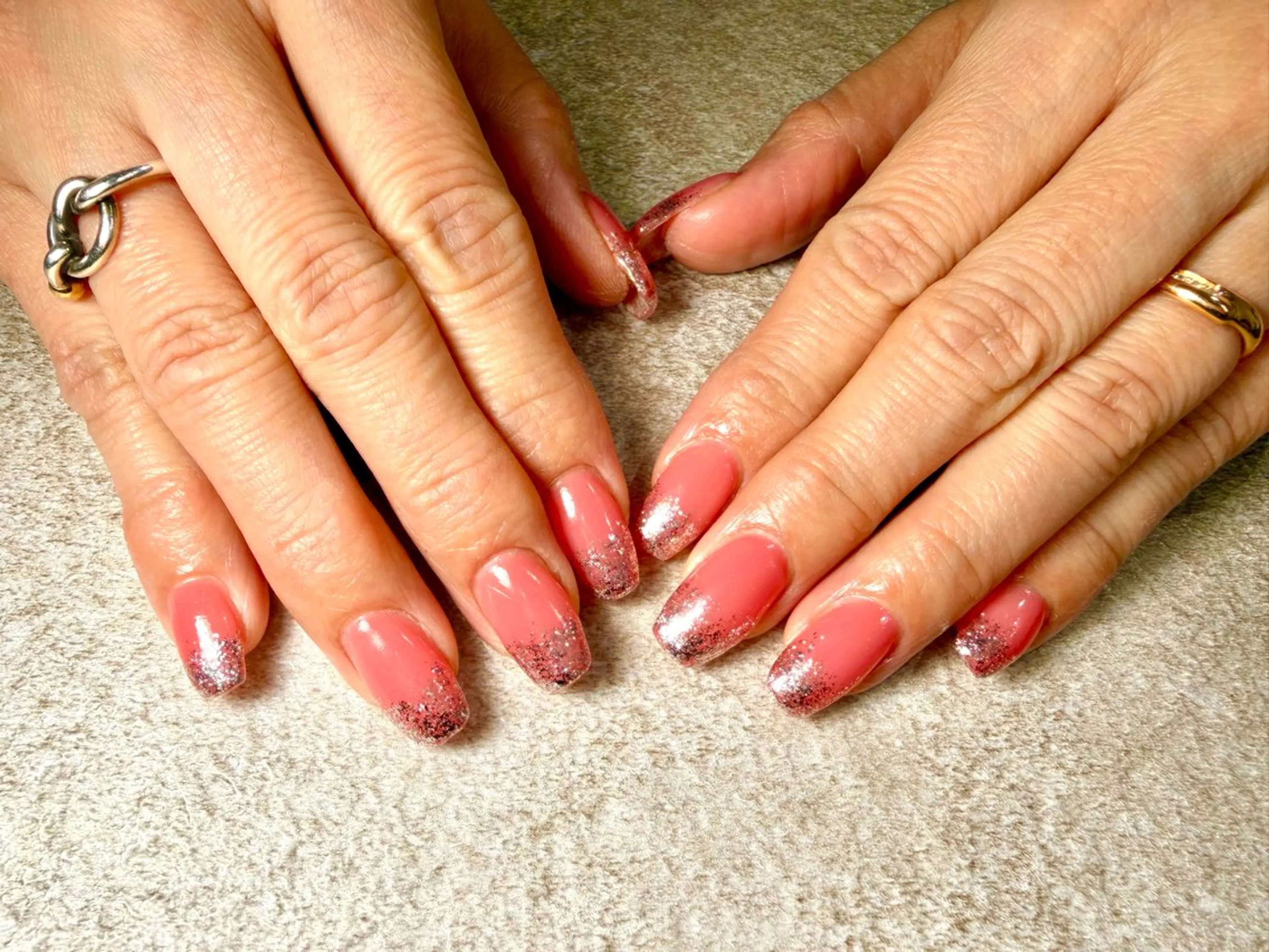 ネイル ラメ(グリッター) coco YUI大阪天王寺のネイルデザイン