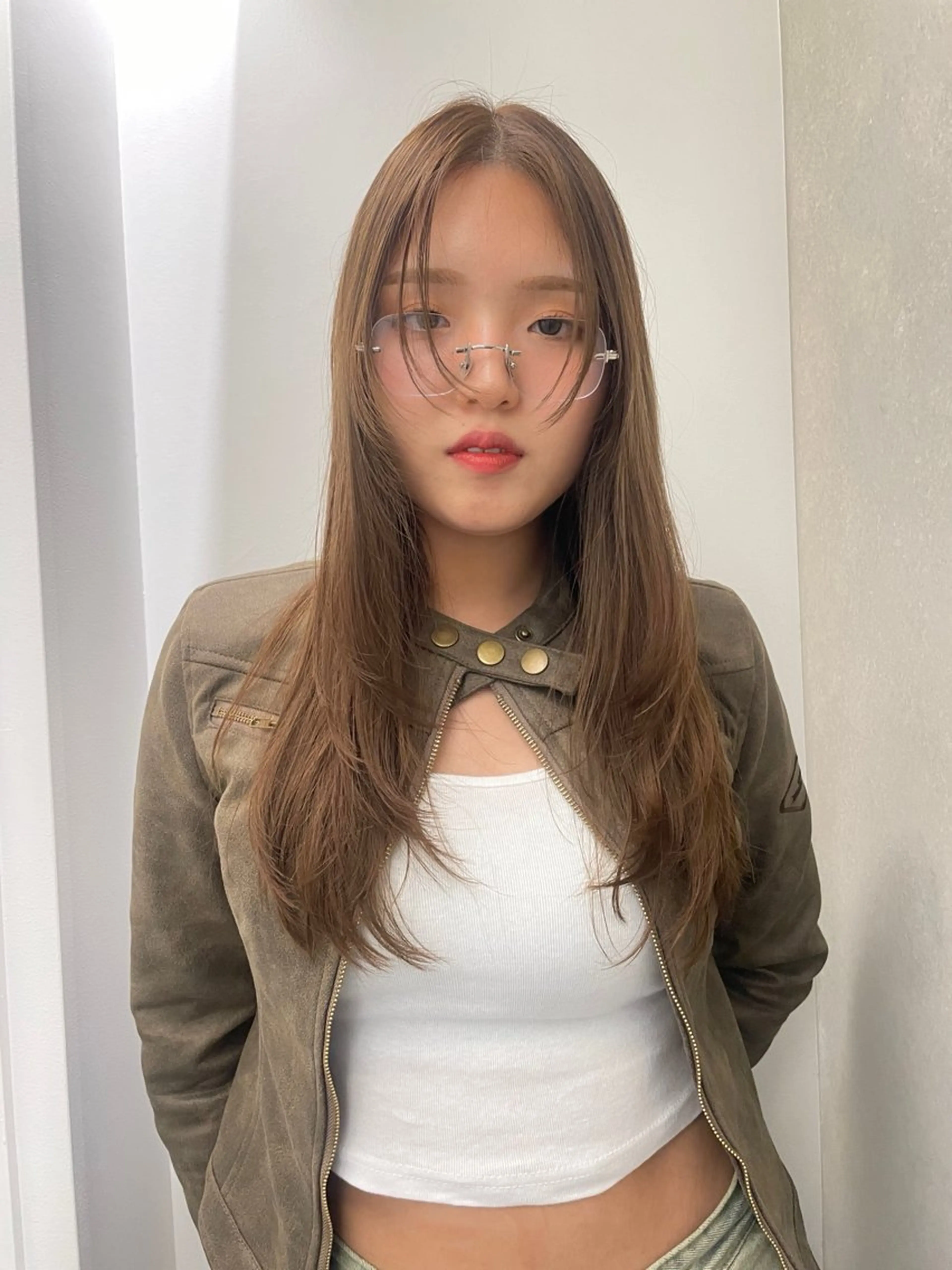 ミディアム カラー ハイトーンカラー 🌙Mina🌙のヘアスタイル