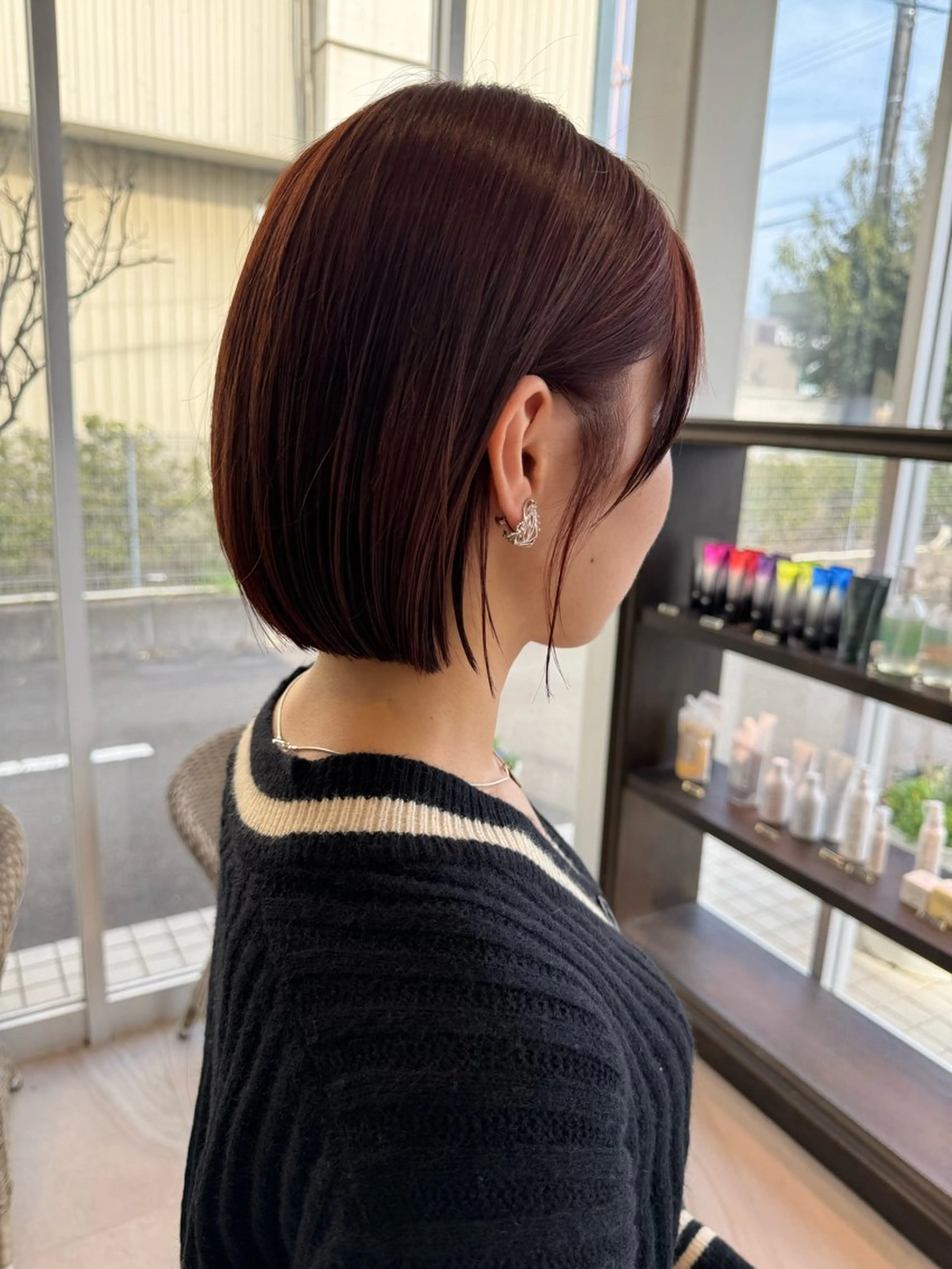 ショート カラー 松永 果菜のヘアスタイル