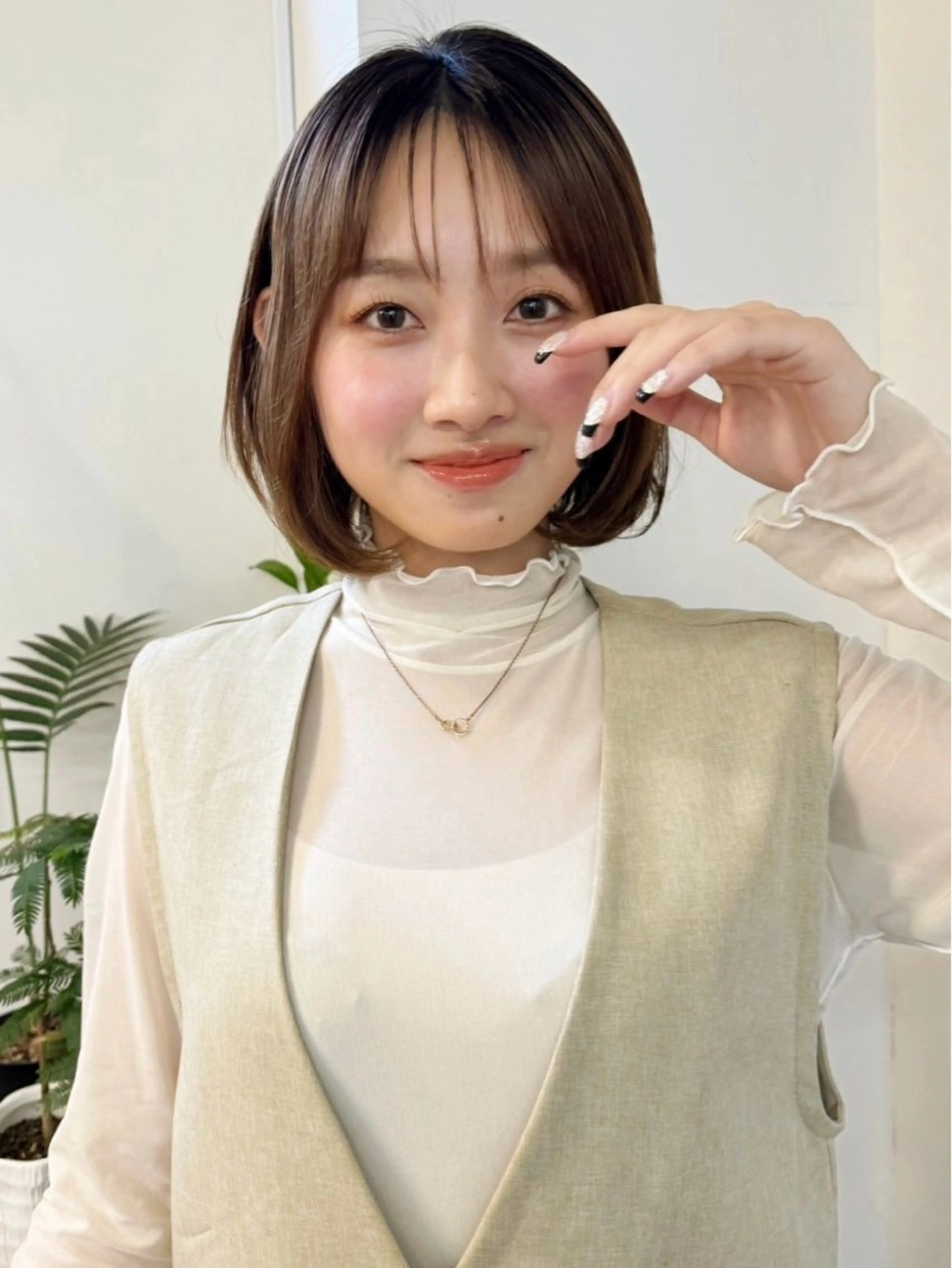 ショート Farbe🤍 新築new Openのヘアスタイル