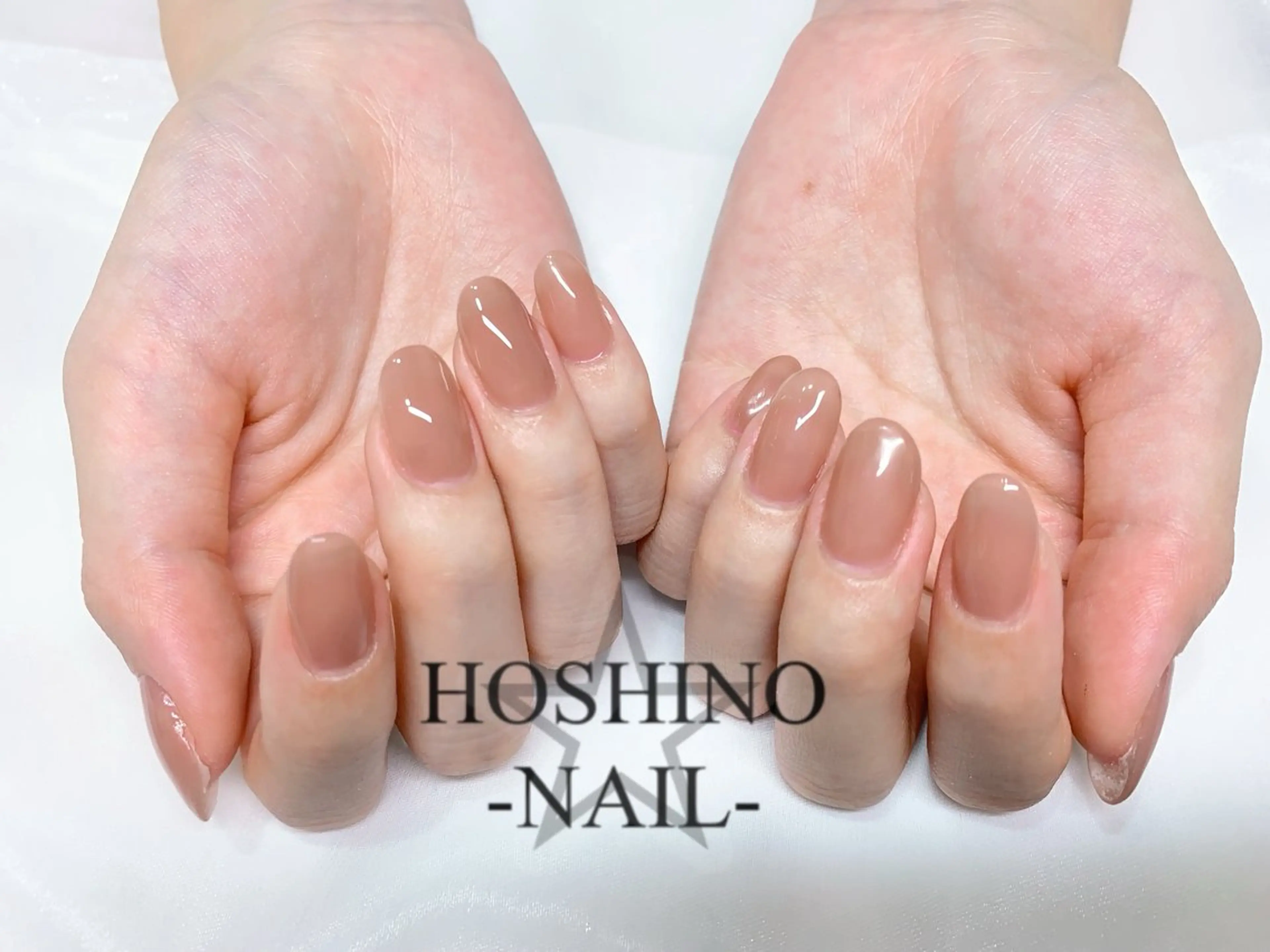 ネイル クリアネイル オフィスネイル ワンカラーネイル ピンク シンプルネイル ★HOSHINO NAIL★新宿店のネイルデザイン