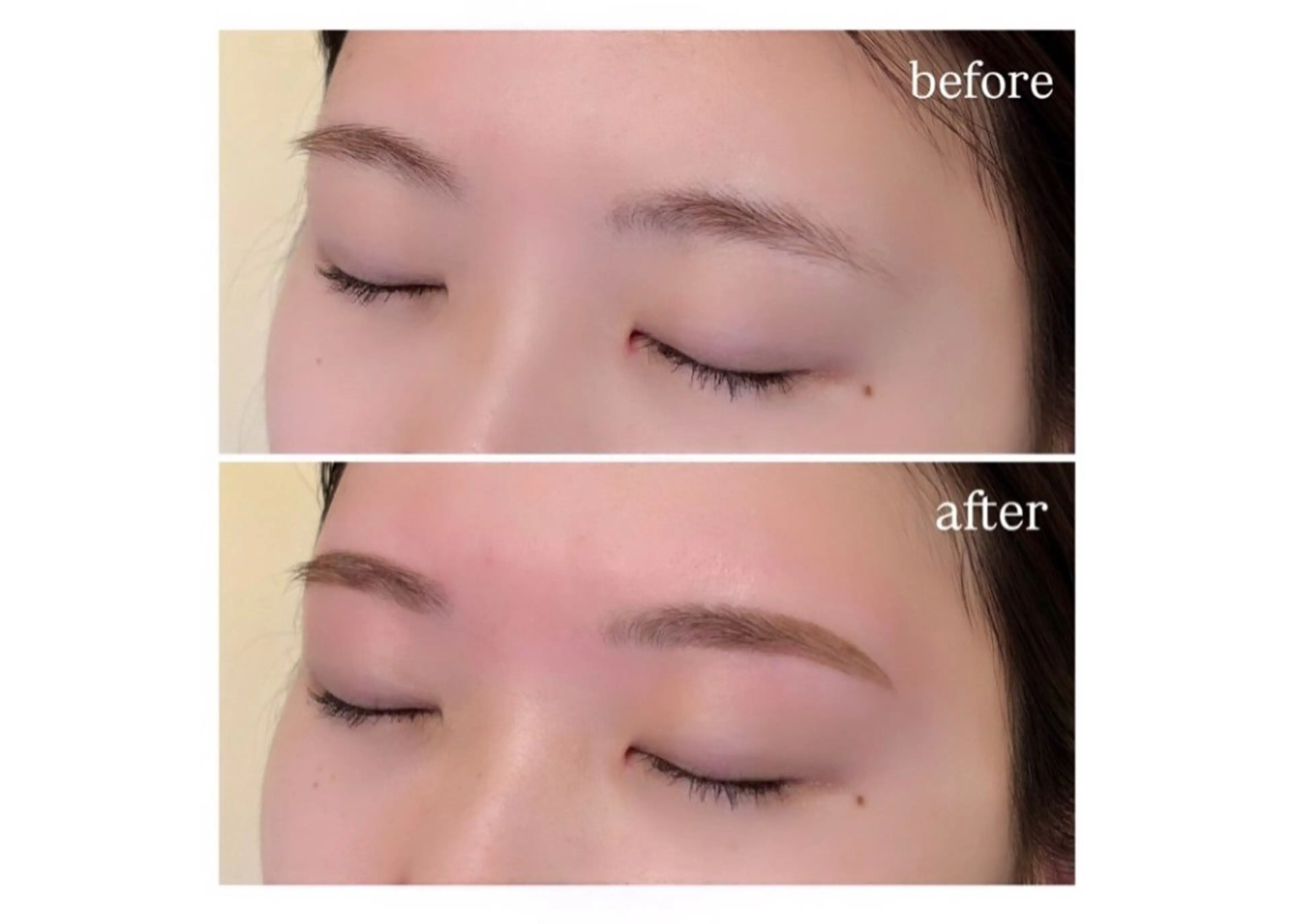 眉Waxスタイリングの写真