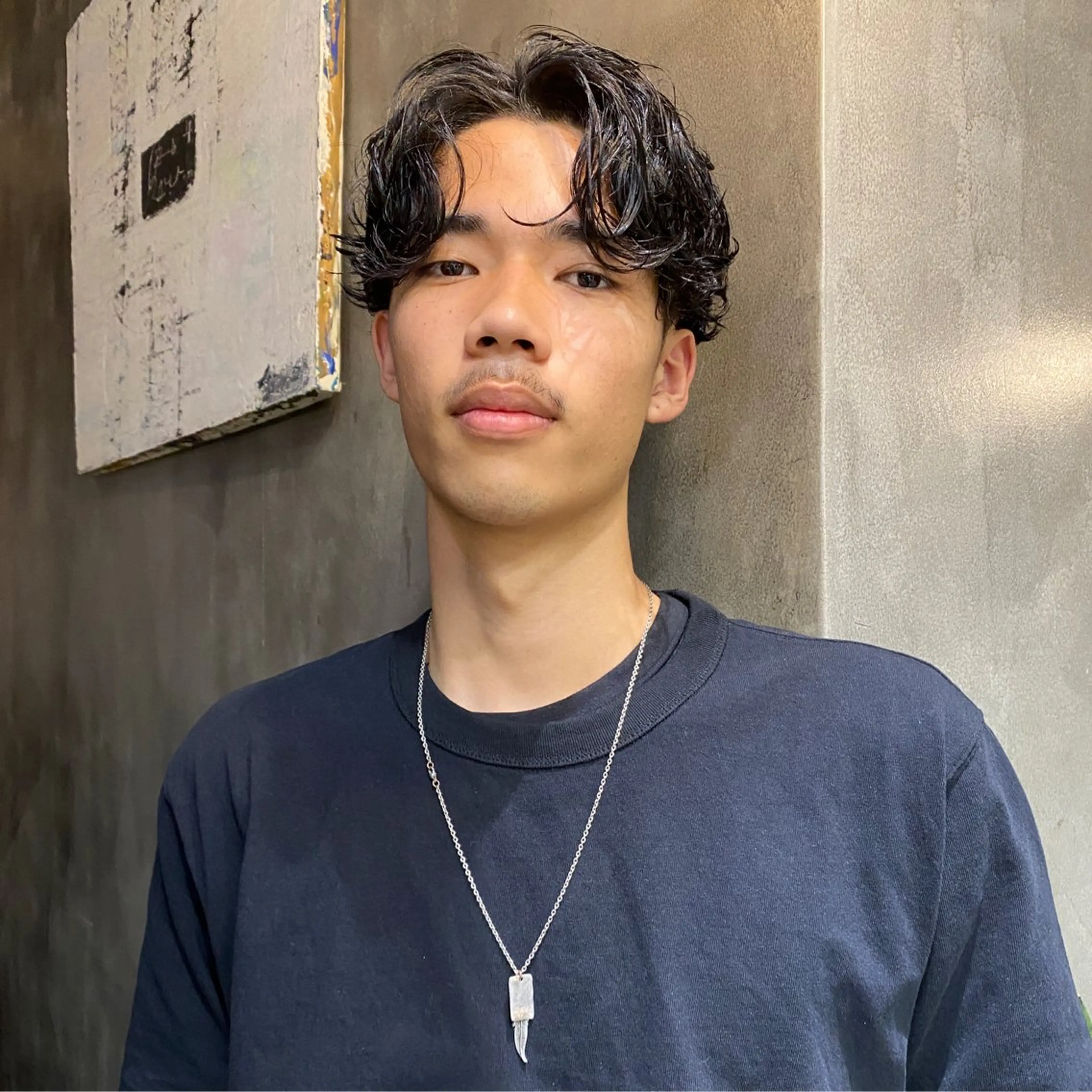 ショート パーマ メンズ メンズパーマ スパイラルパーマ カット パーマ トリートメント ◽️モードヘア◽️ SHOUTOのヘアスタイル