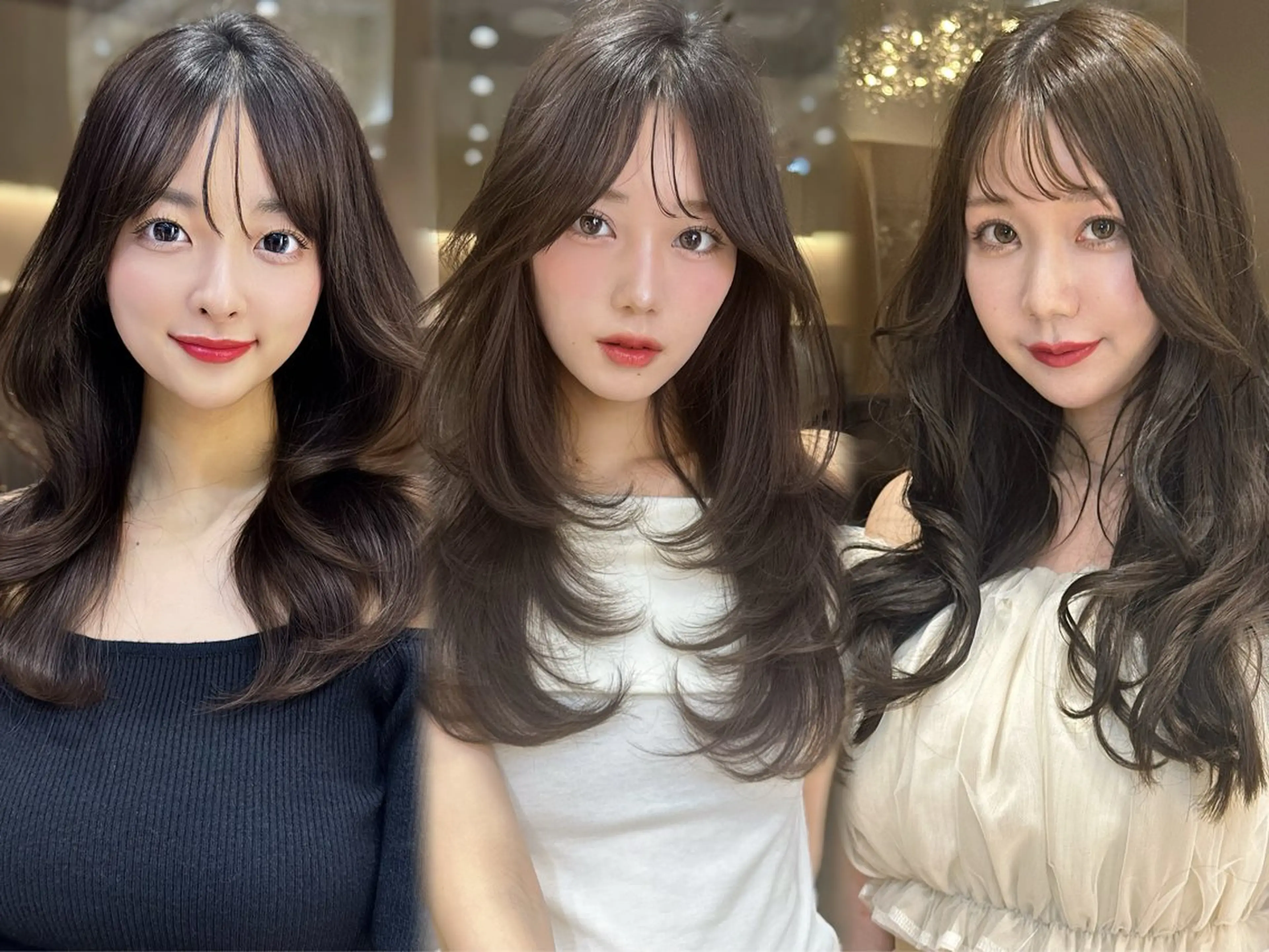 【🇰🇷大人気🌈】無料韓国へア/似合わせカット✨＋保湿スチームトリートメント🫧の写真