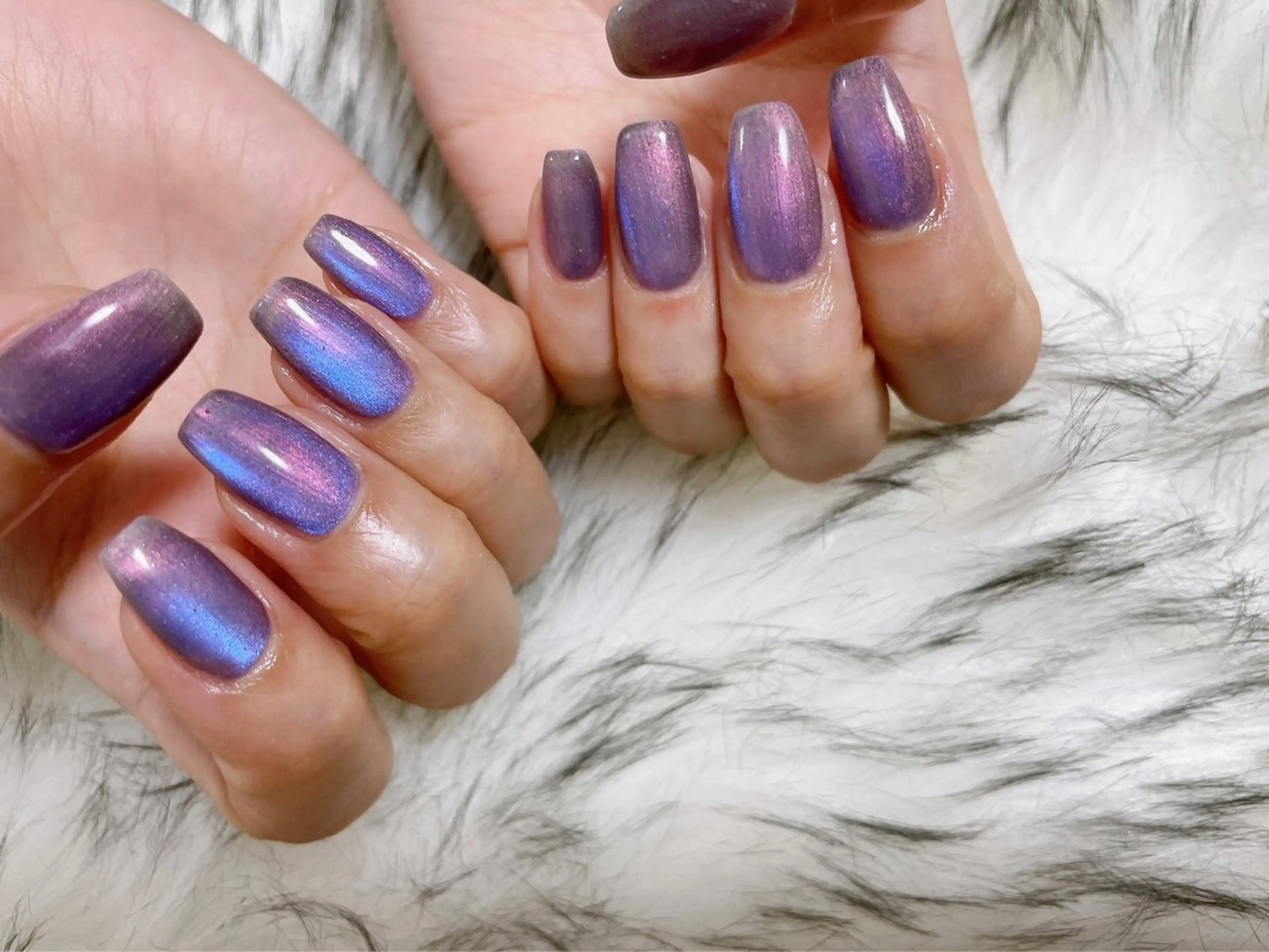 ネイル オーロラネイル フットネイル フレンチネイル ジェルネイル 韓国ネイル ハンドネイル kiki nail 二子玉川のネイルデザイン