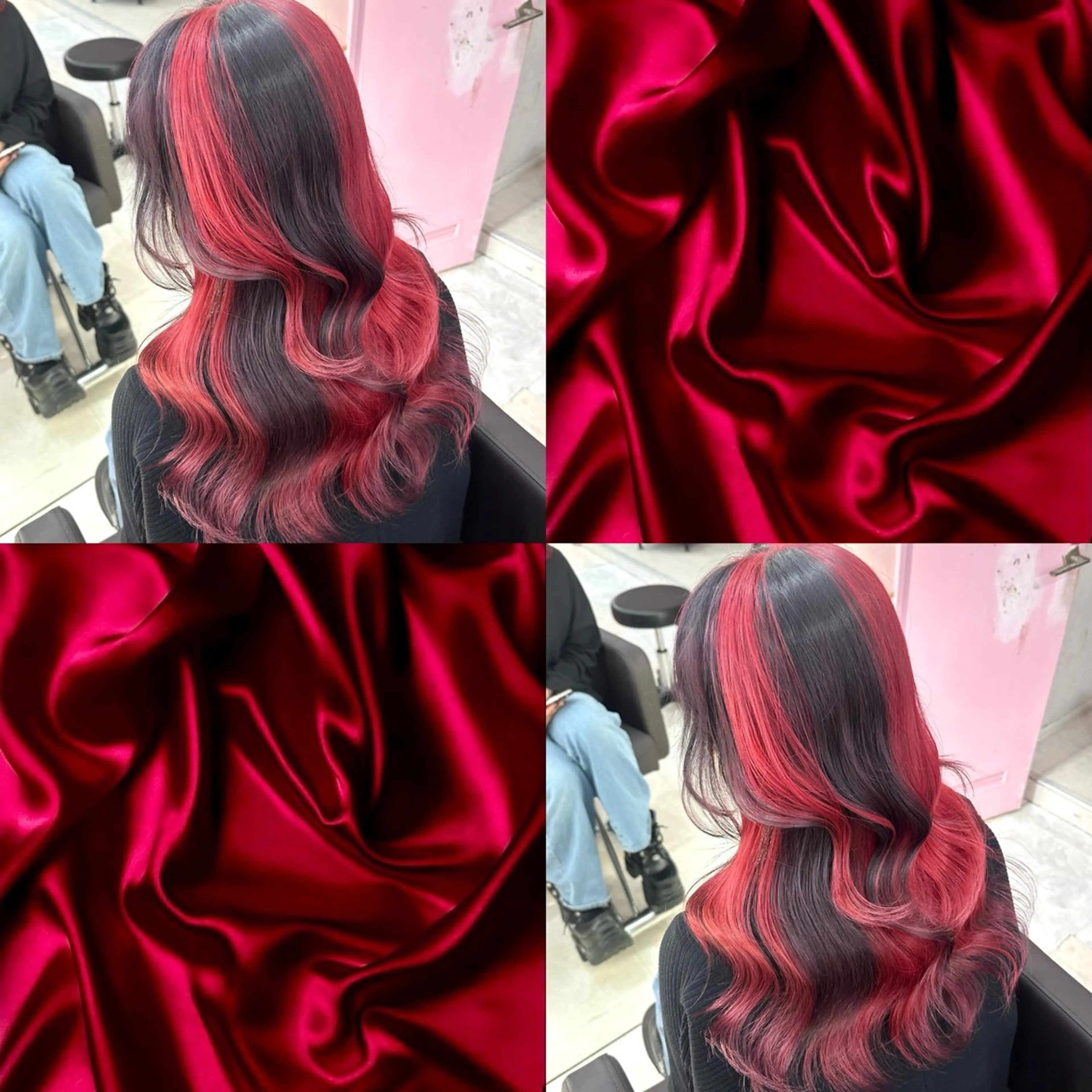 セミロング ✨色落ちまで可愛い✨ MANATO🎨🌈のヘアスタイル