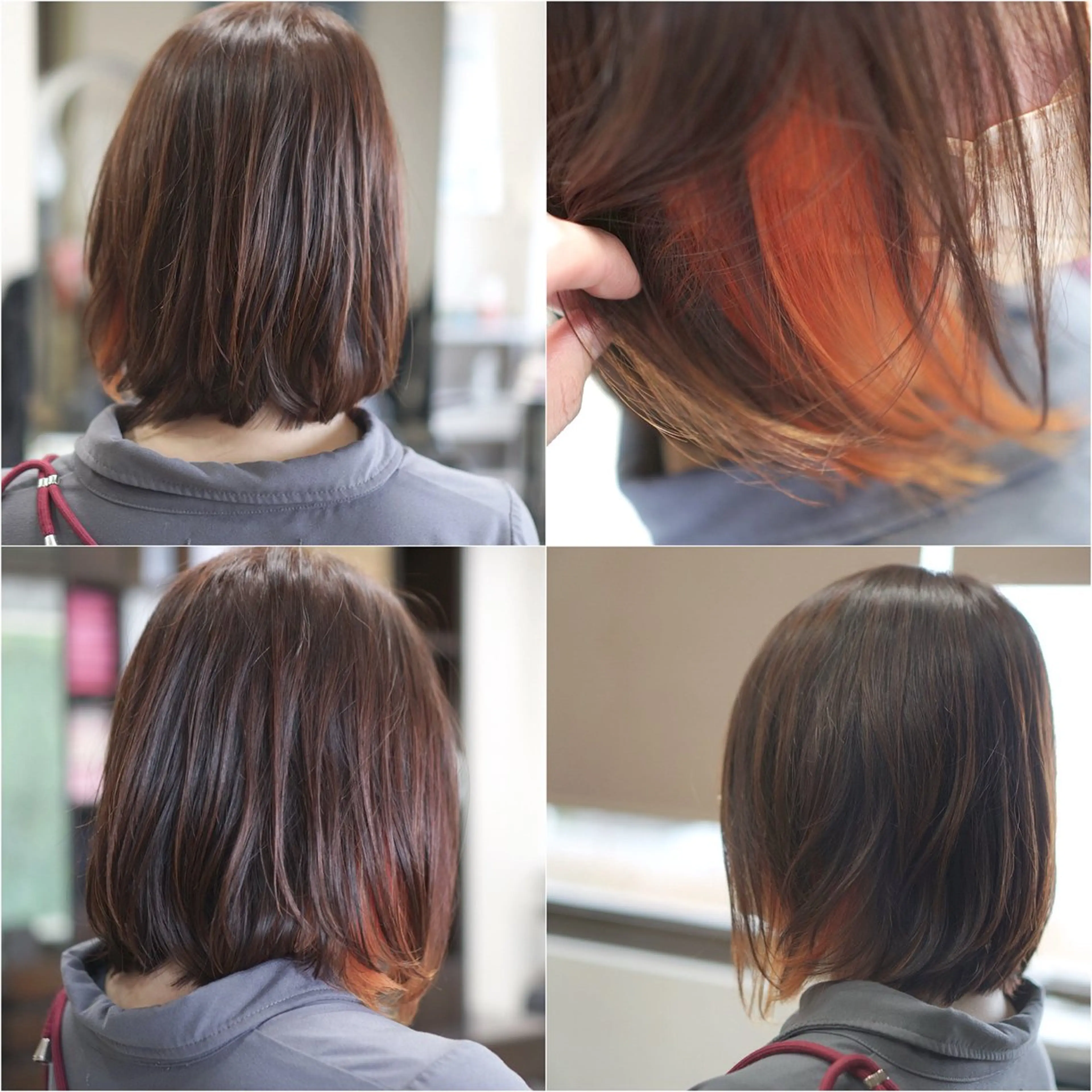 ミディアム カラー 中島 剛のヘアスタイル